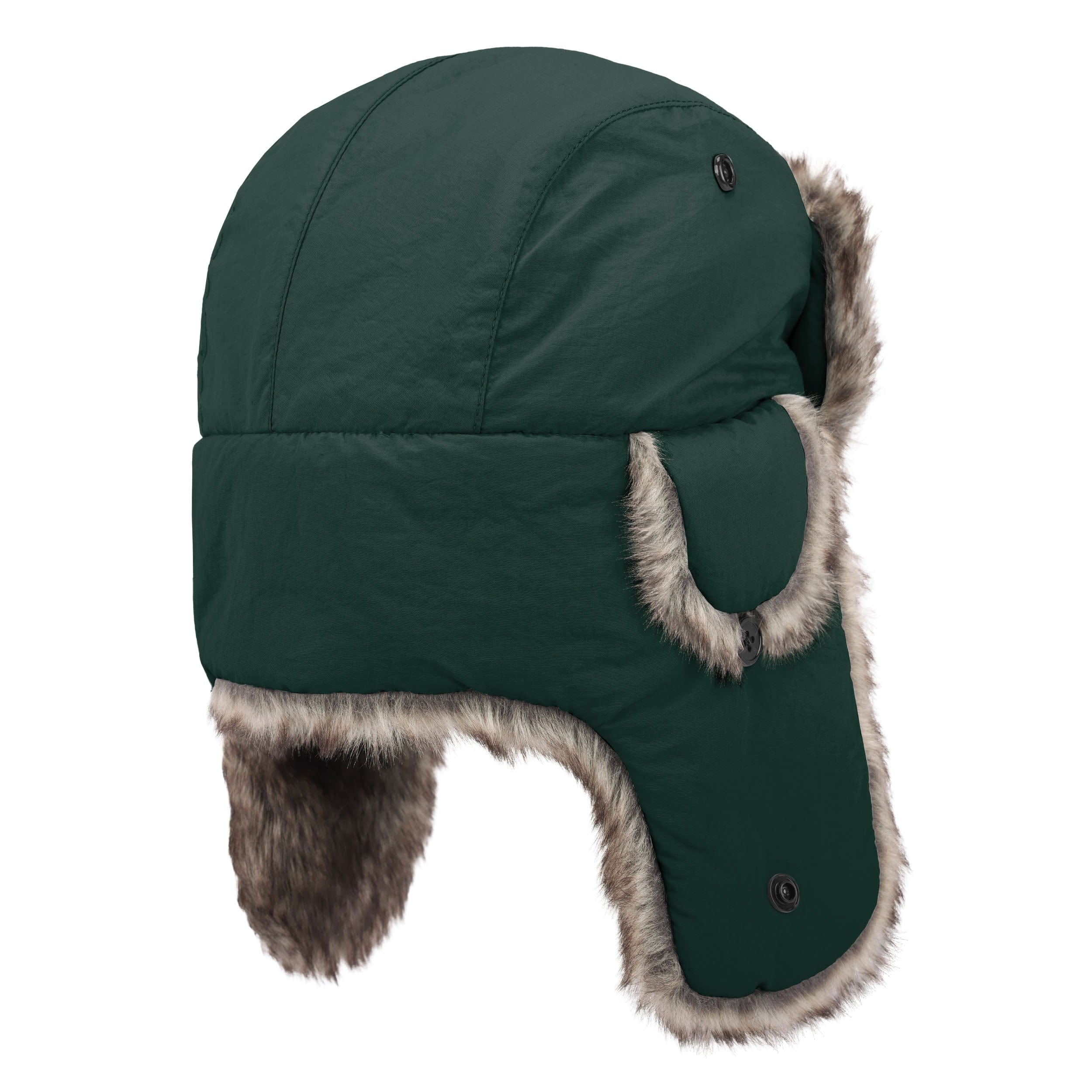 Green Bay Packers NFL Faux Fur Trapper Hat - Image 5