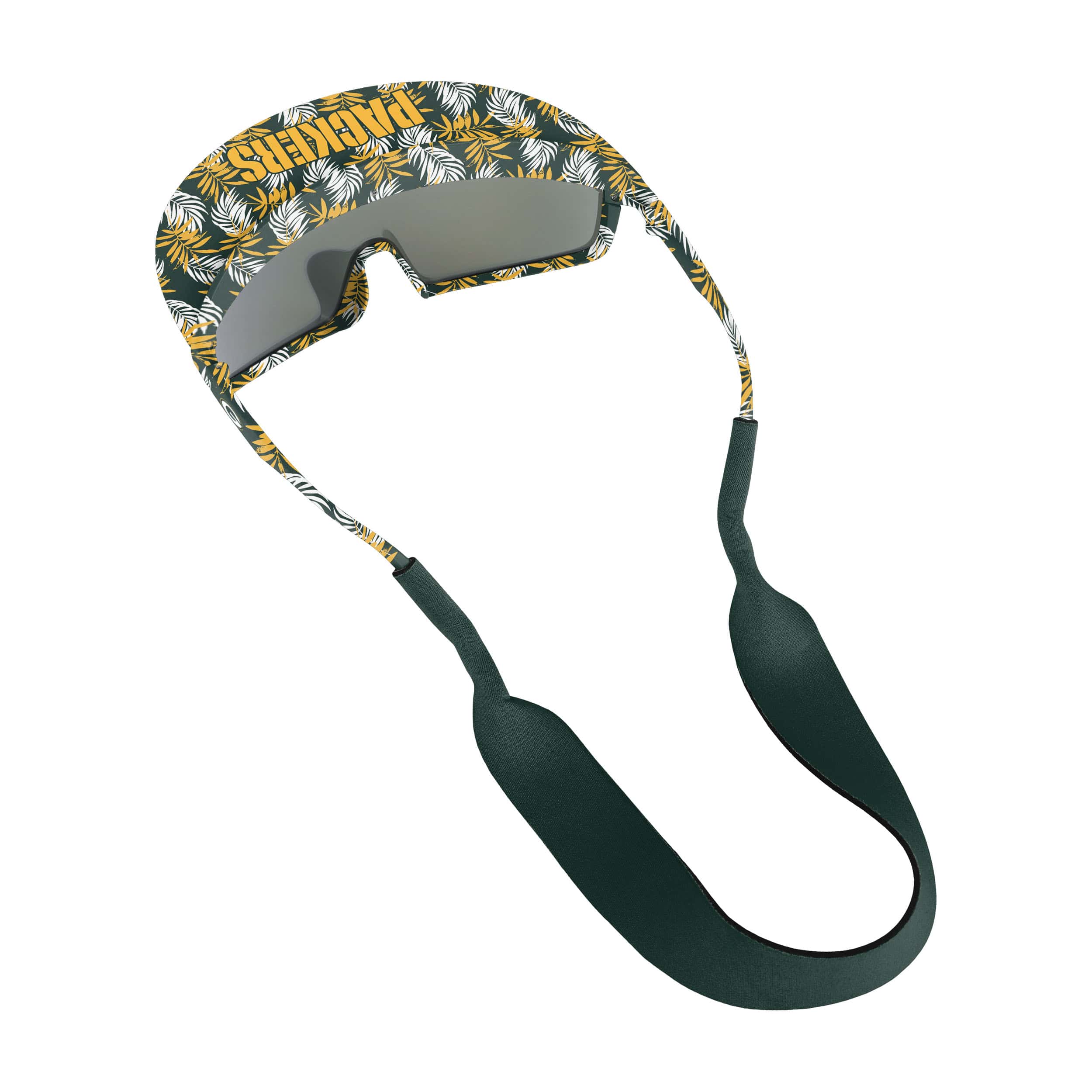 Green Bay Packers NFL Floral Visor Sunglasses - Image 6