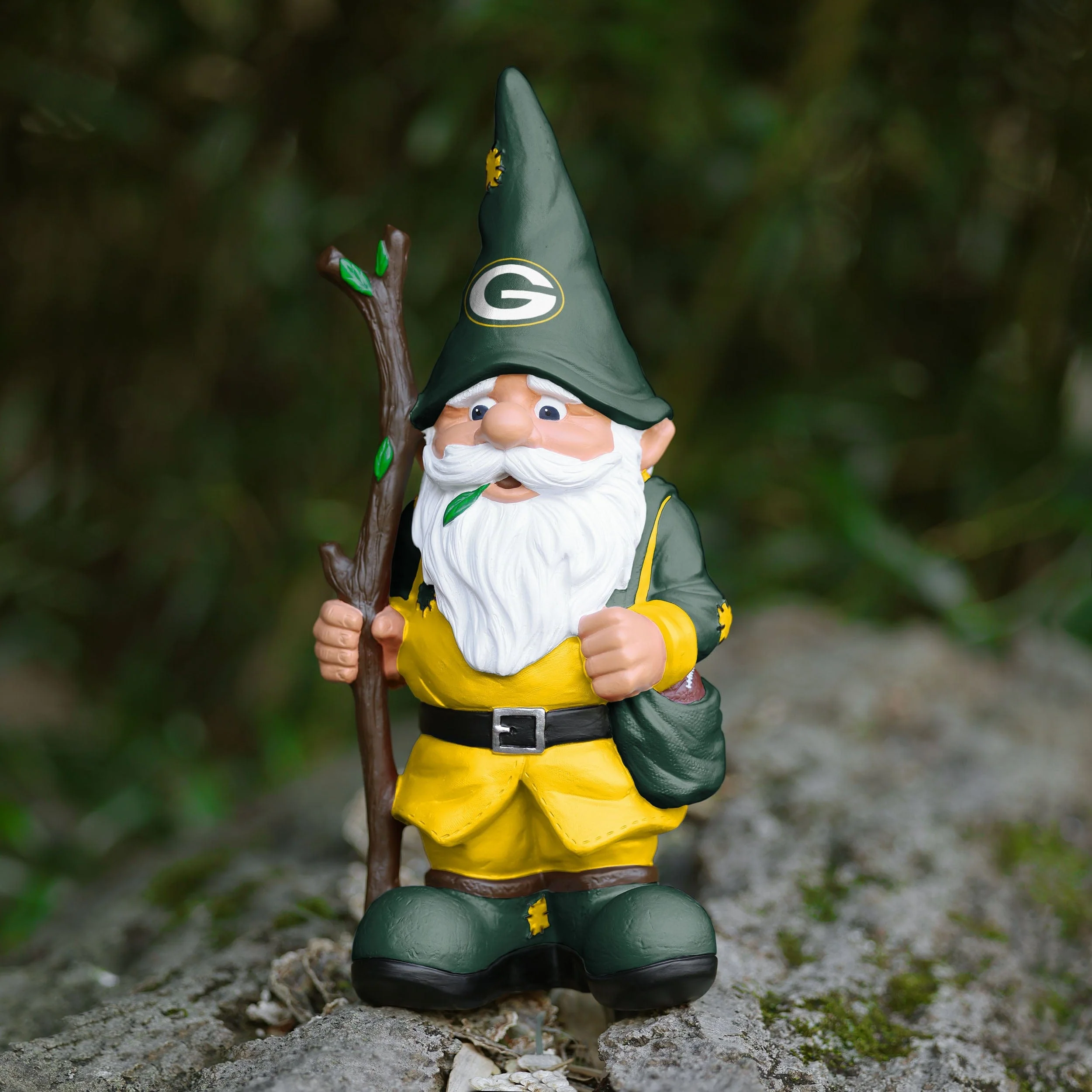 Green Bay Packers NFL Holding Stick Gnome - Image 5