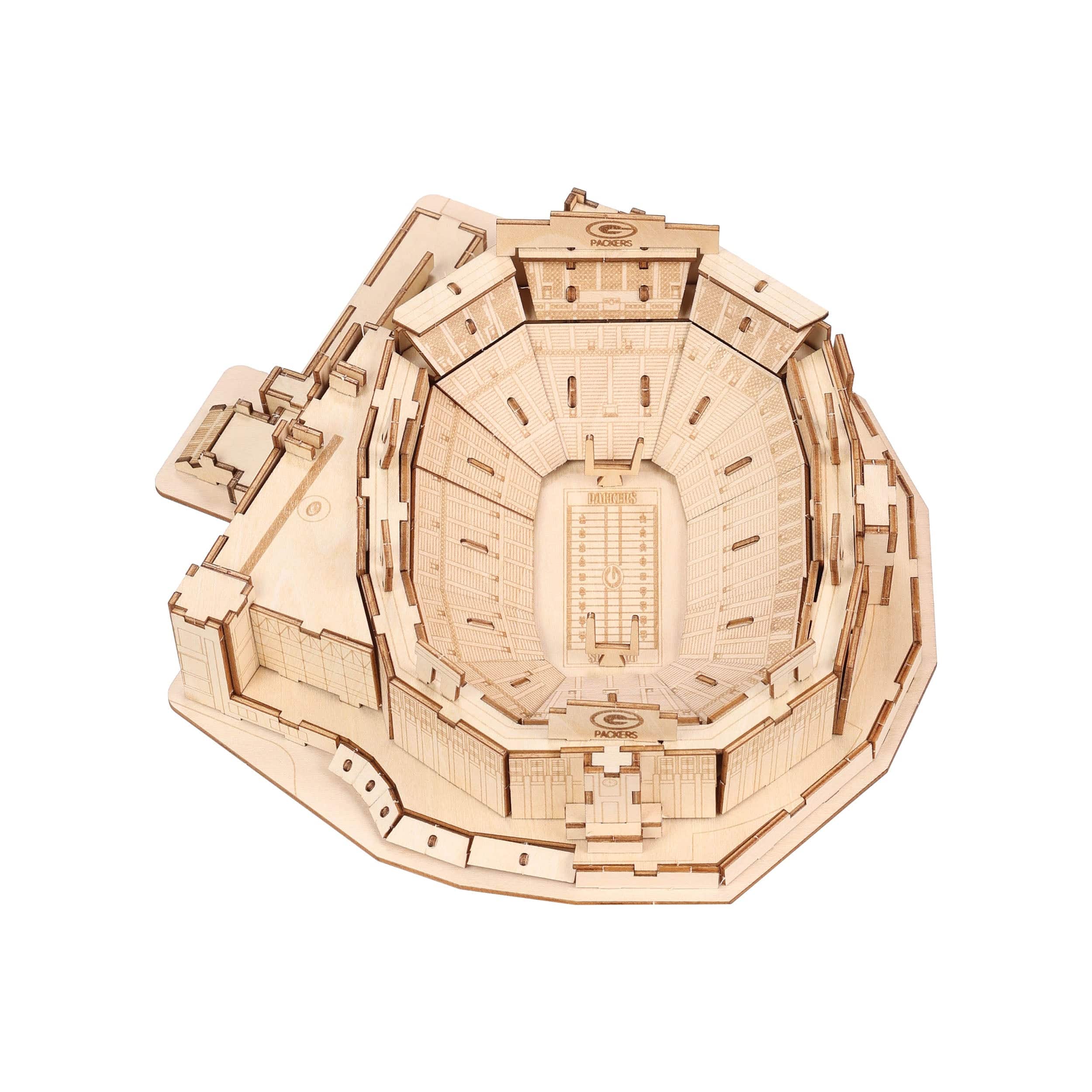 Green Bay Packers NFL Lambeau Field Wood PZLZ Stadium