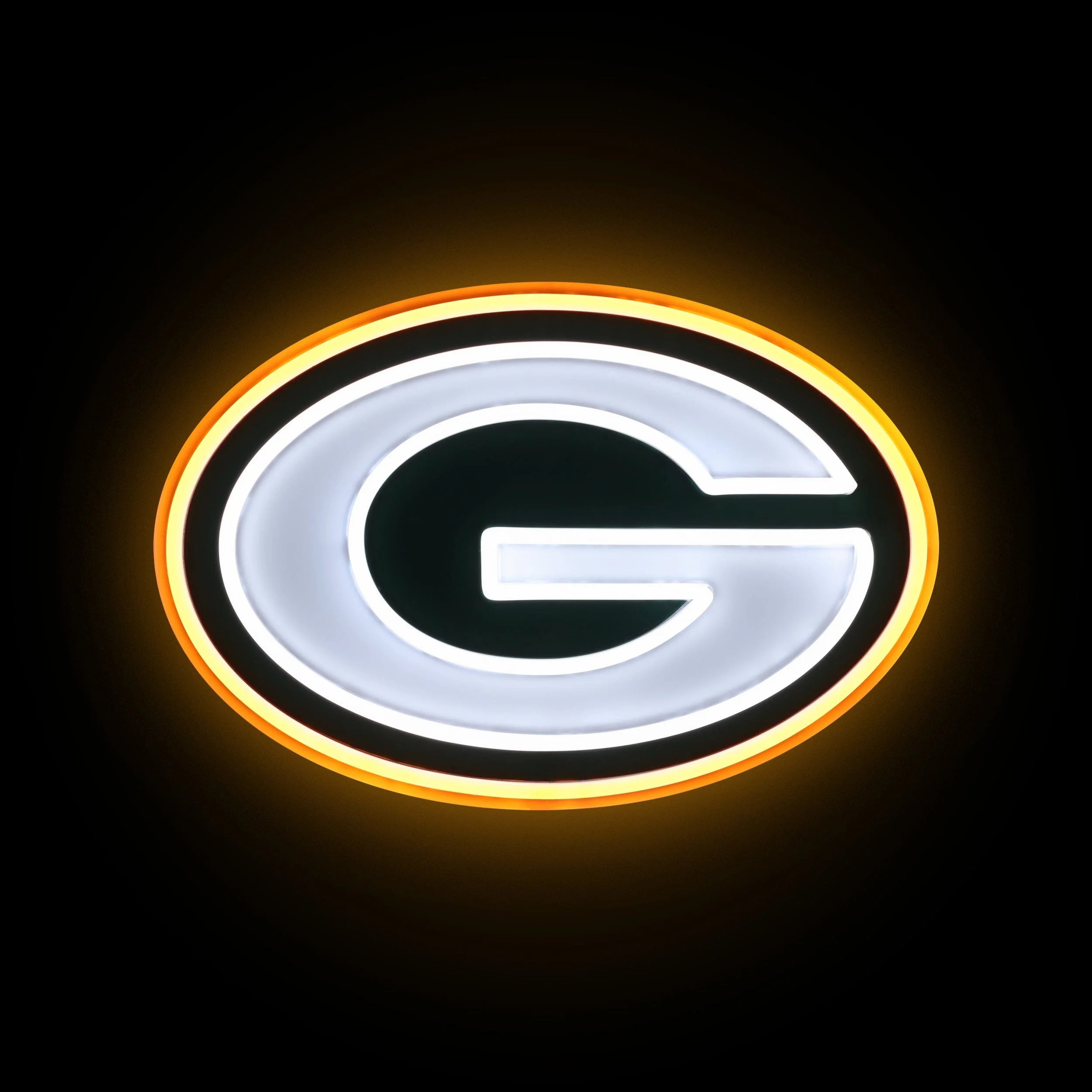 Green Bay Packers NFL LED Neon Light Up Team Logo Sign - Image 2