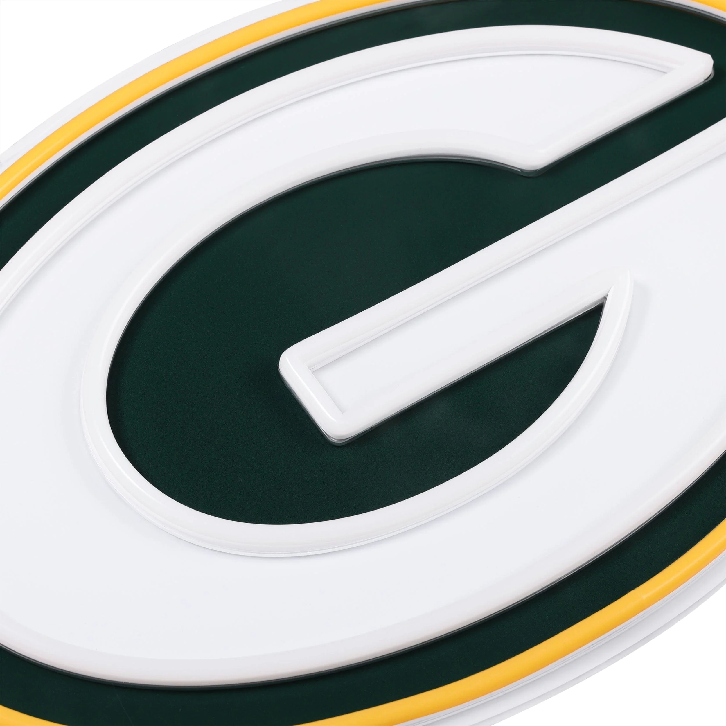 Green Bay Packers NFL LED Neon Light Up Team Logo Sign - Image 4