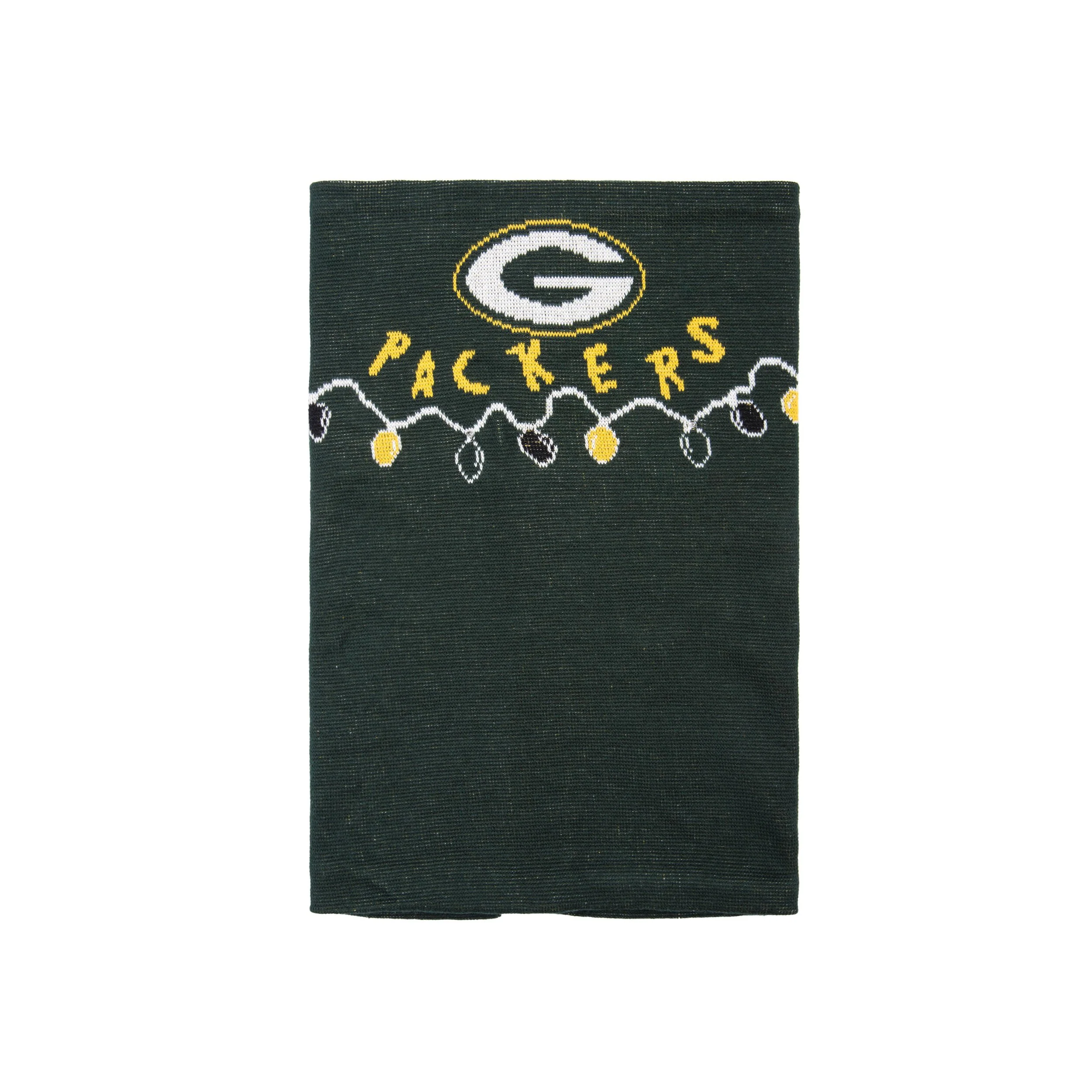 Green Bay Packers NFL Light Up Knit Gaiter Scarf - Image 2