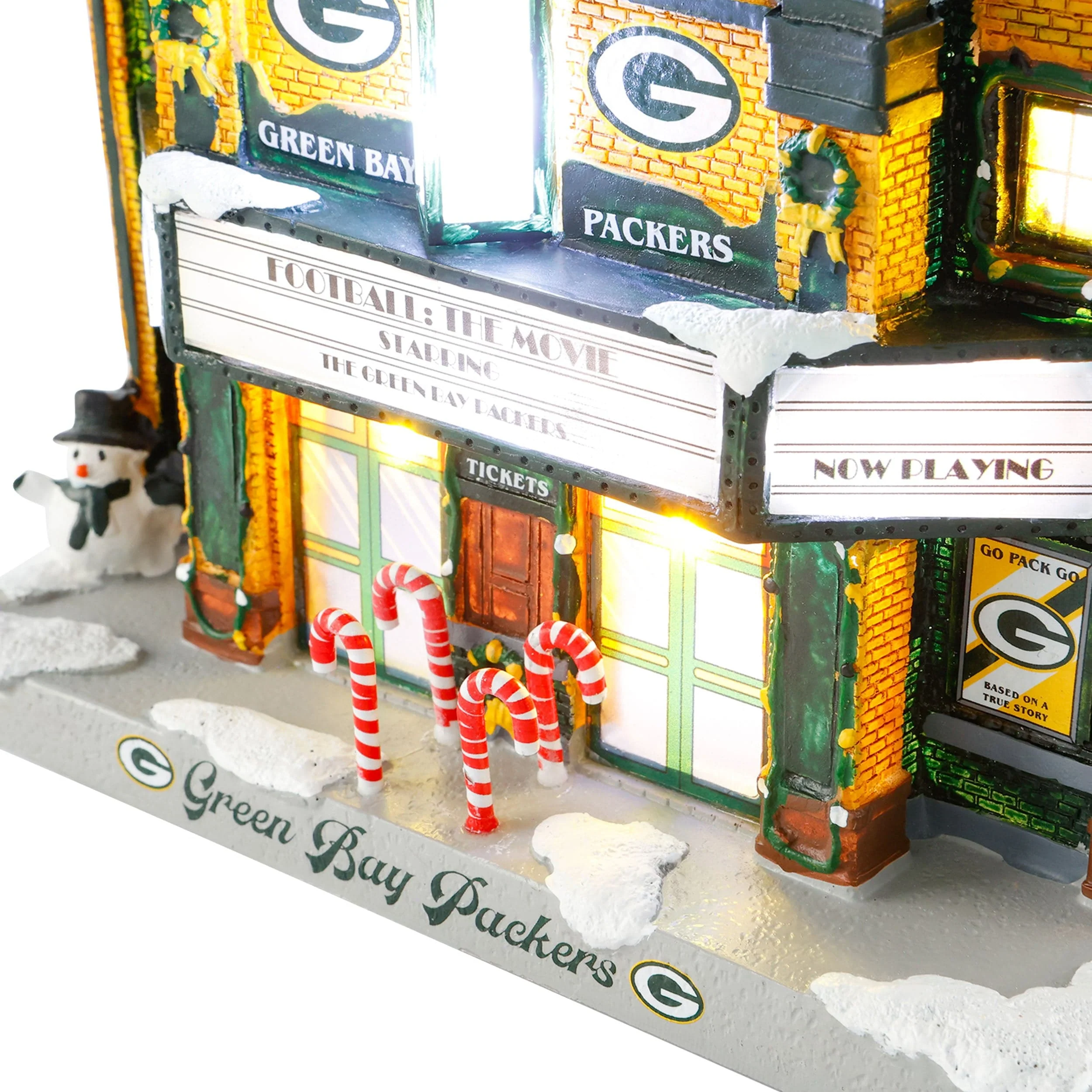 Green Bay Packers NFL Light Up Resin Team Theater - Image 2
