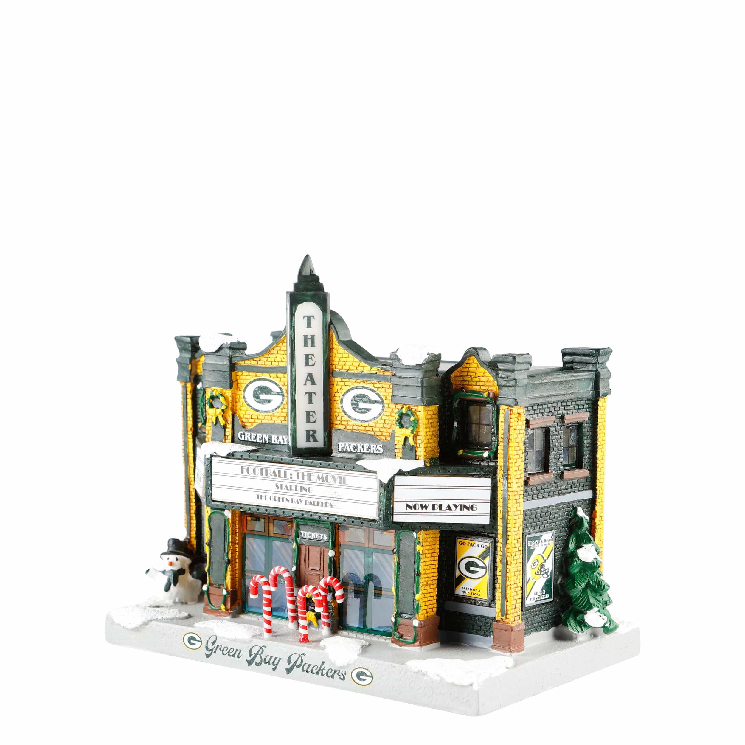 Green Bay Packers NFL Light Up Resin Team Theater - Image 3