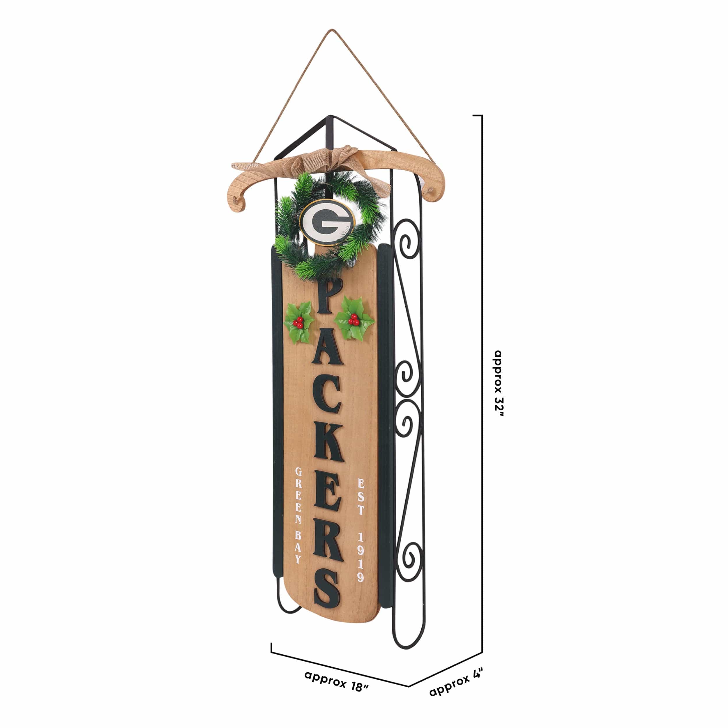Green Bay Packers NFL Light Up Sled - Image 3