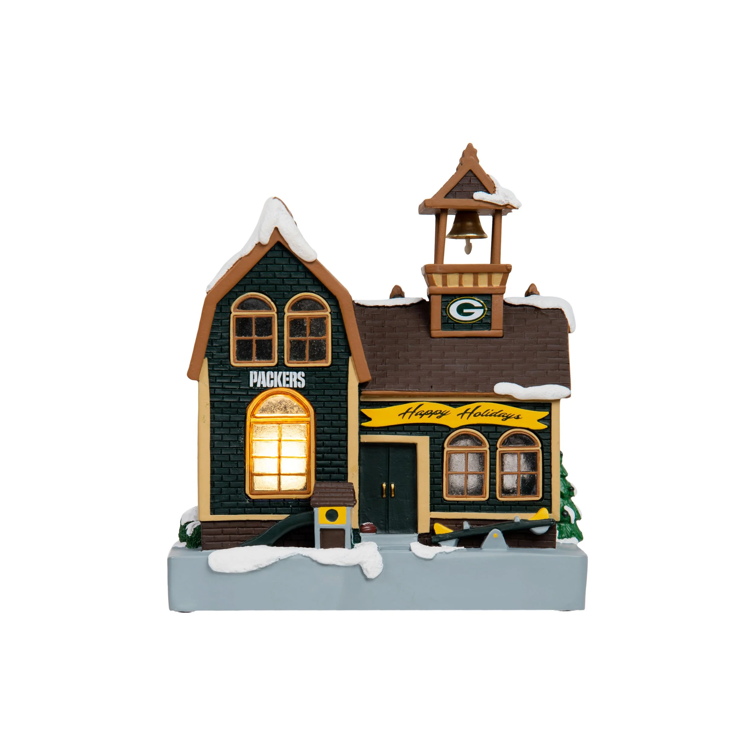 Green Bay Packers NFL Light Up Team Schoolhouse - Image 3