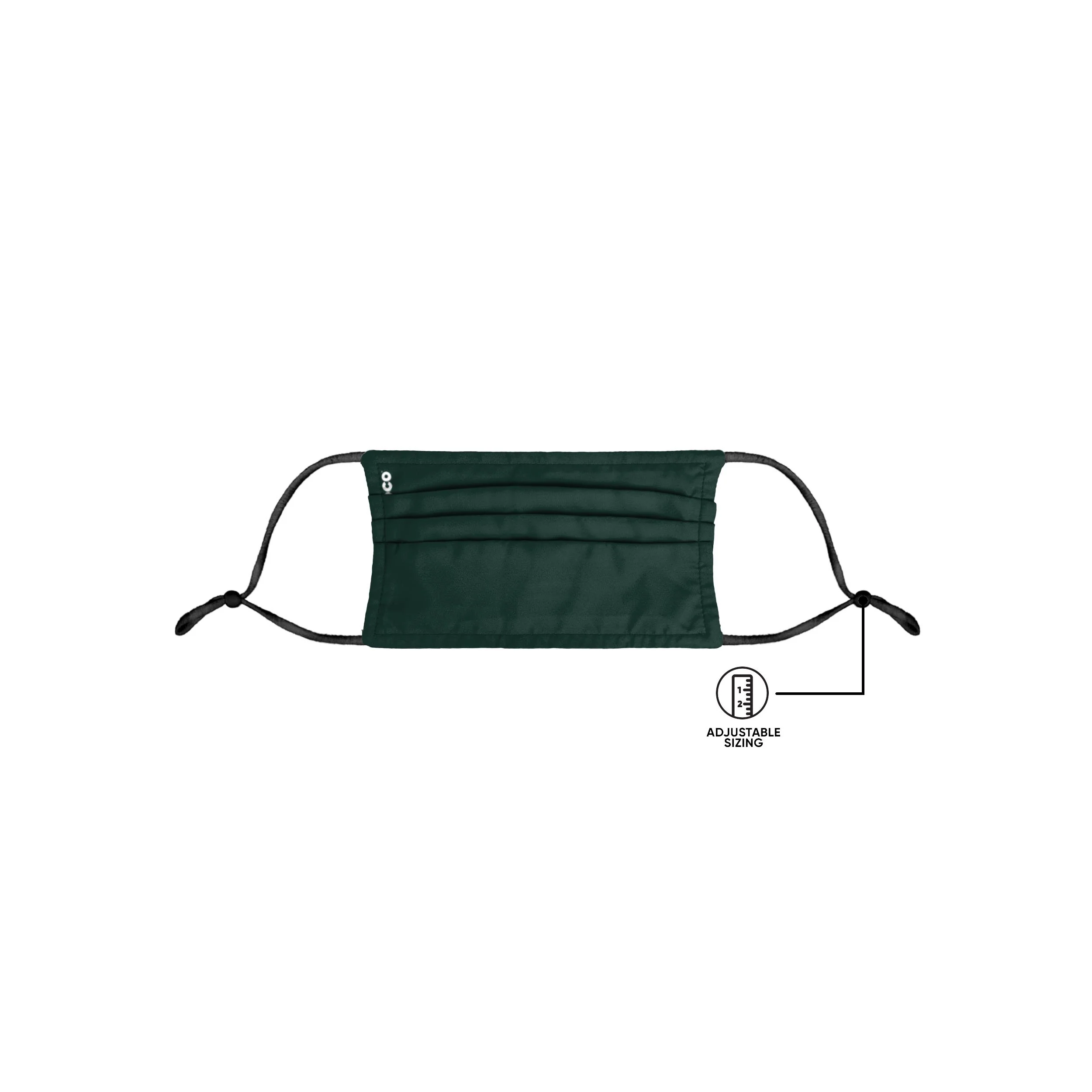 Green Bay Packers NFL Logo Rush Adjustable 2 Pack Face Cover - Image 5