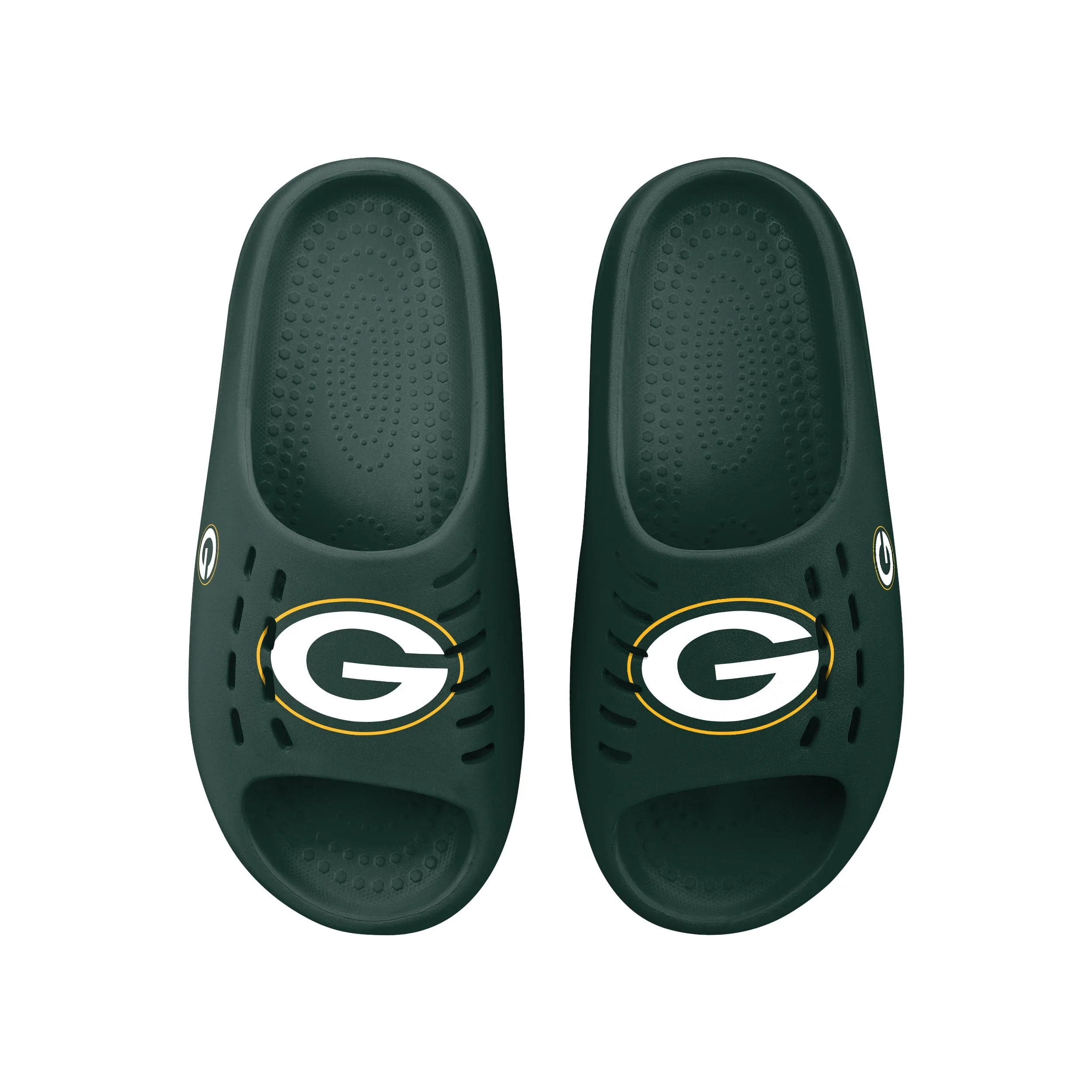 Green Bay Packers NFL Mens Big Logo Chunky Slide - Image 3