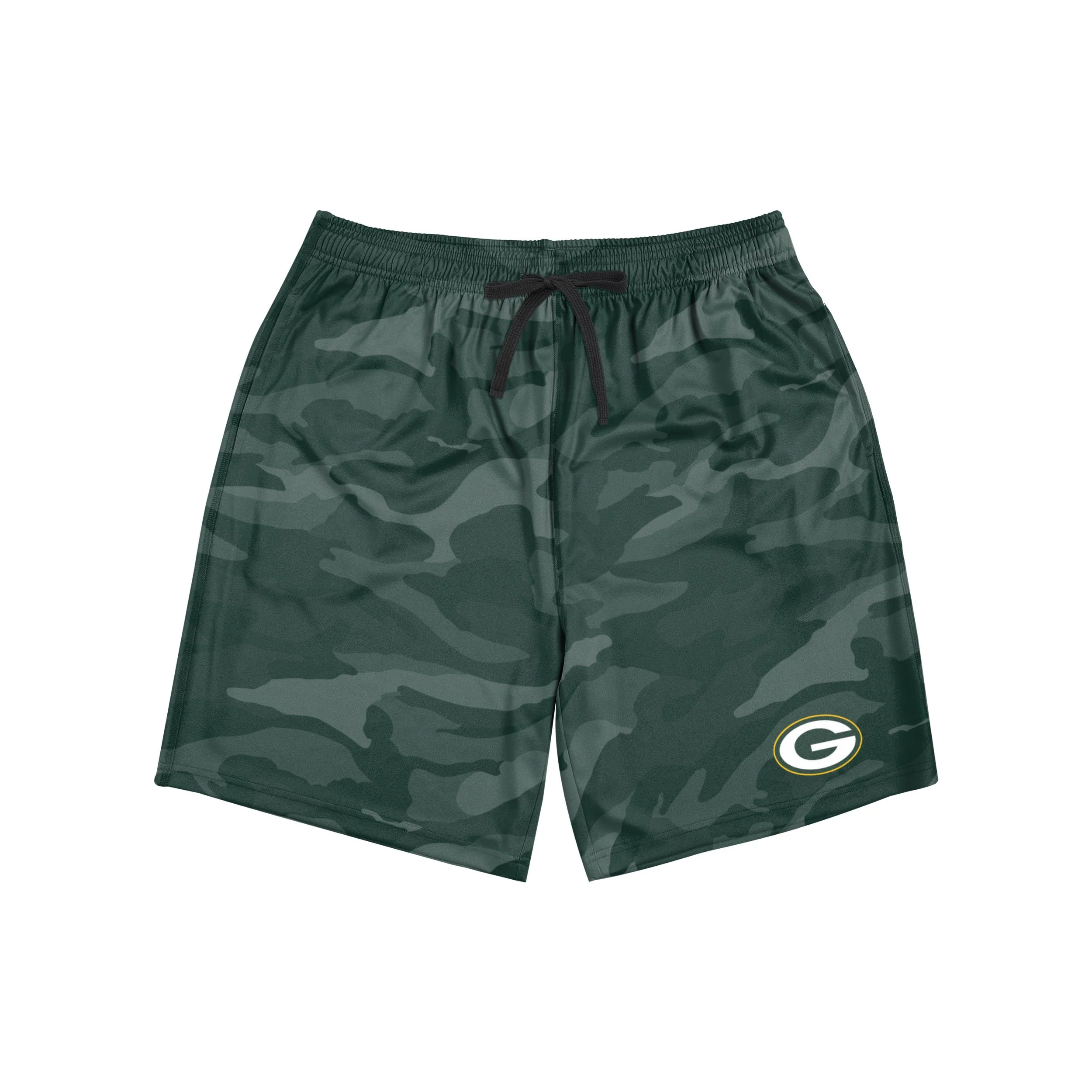 Green Bay Packers NFL Mens Cool Camo Training Shorts - Image 4