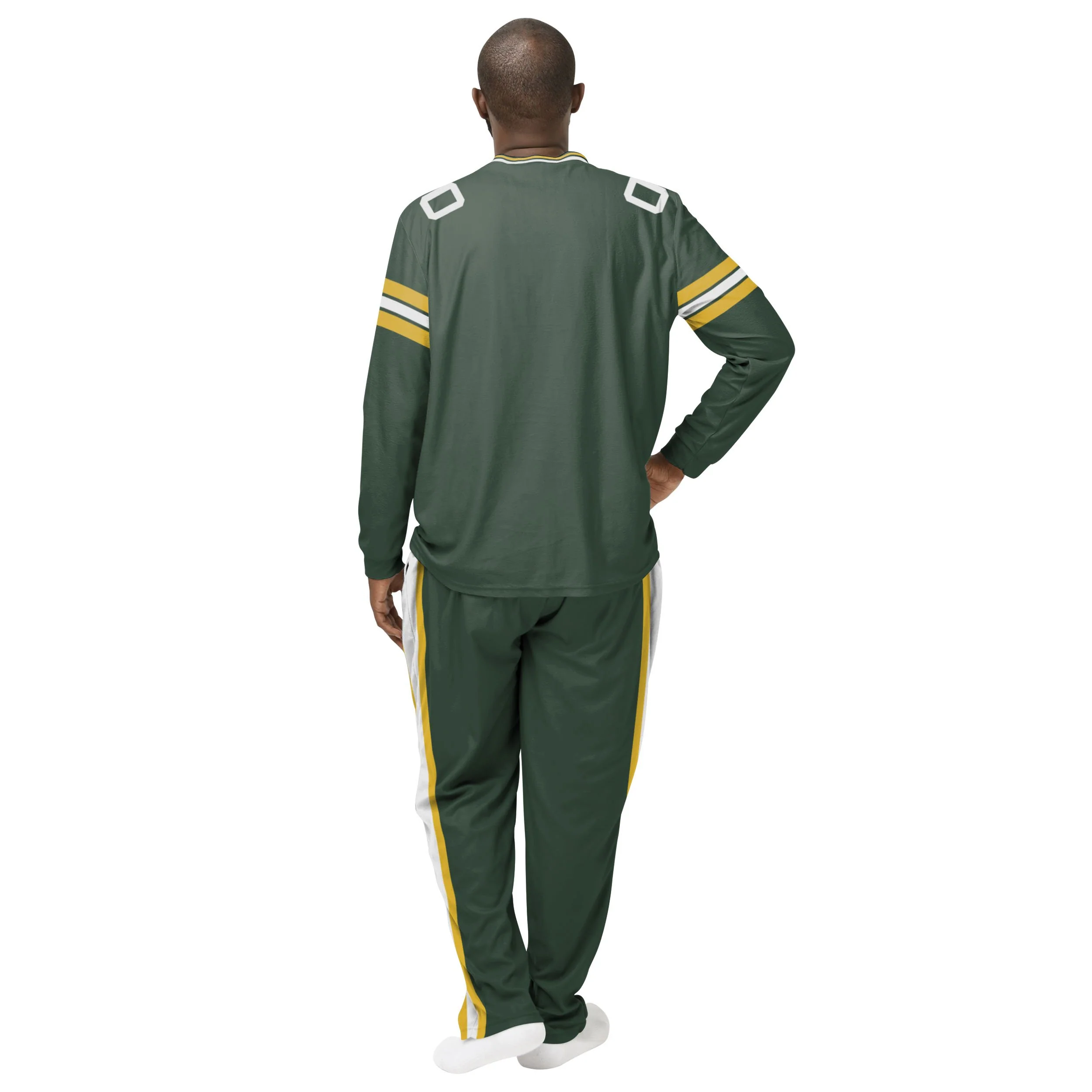 Green Bay Packers NFL Mens Gameday Ready Pajama Set - Image 2