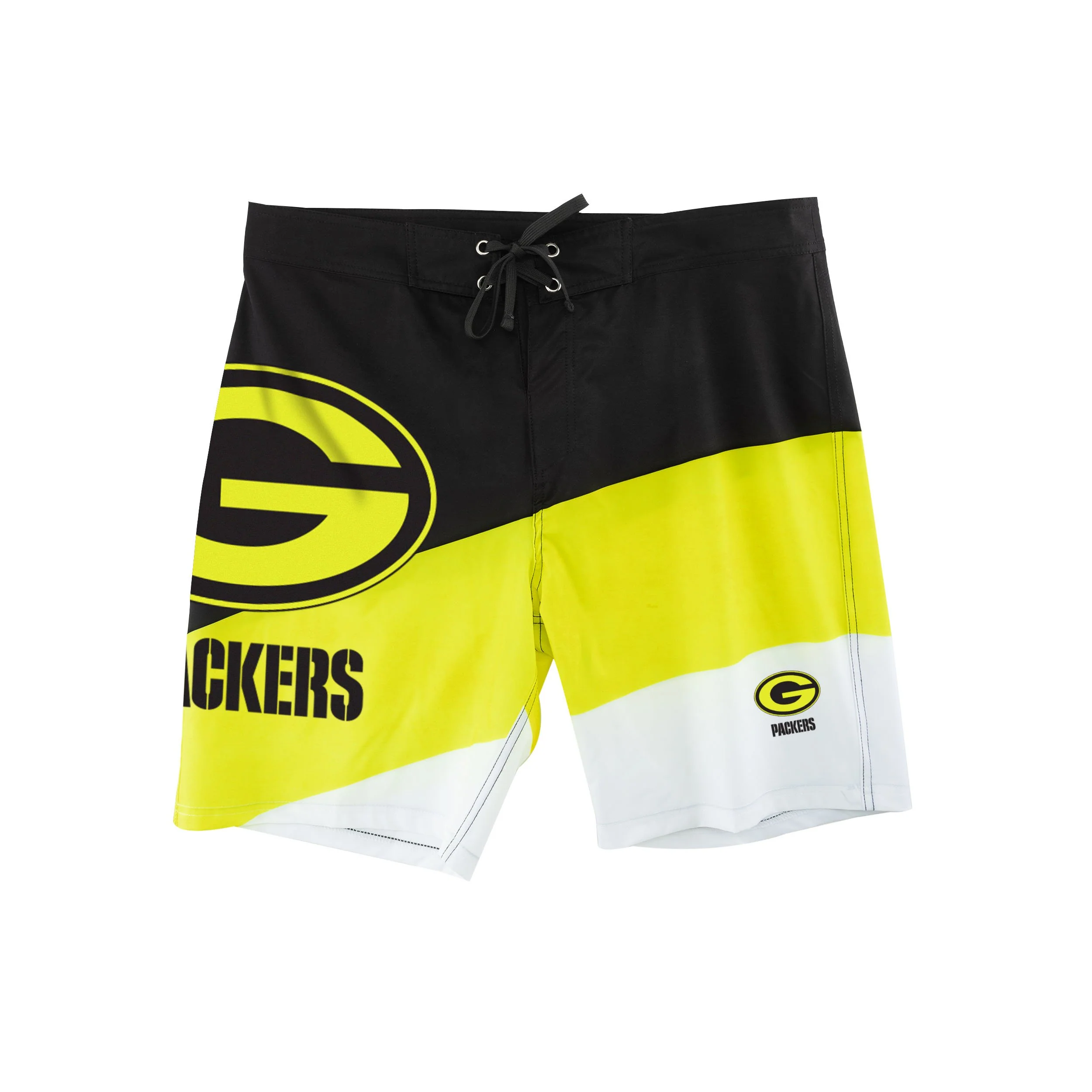 Green Bay Packers NFL Mens Highlights Boardshorts - Image 4