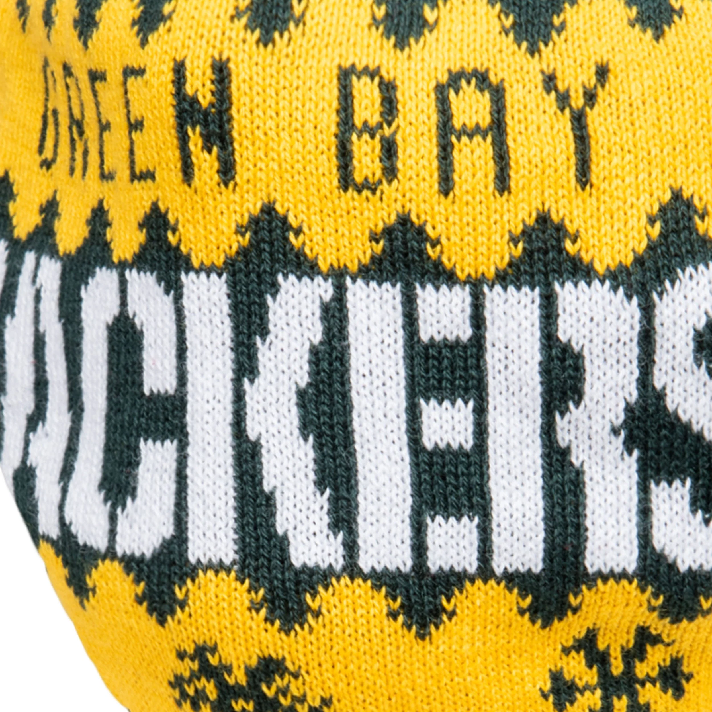 Green Bay Packers NFL Mens Knit 2 Pack Face Cover - Image 4