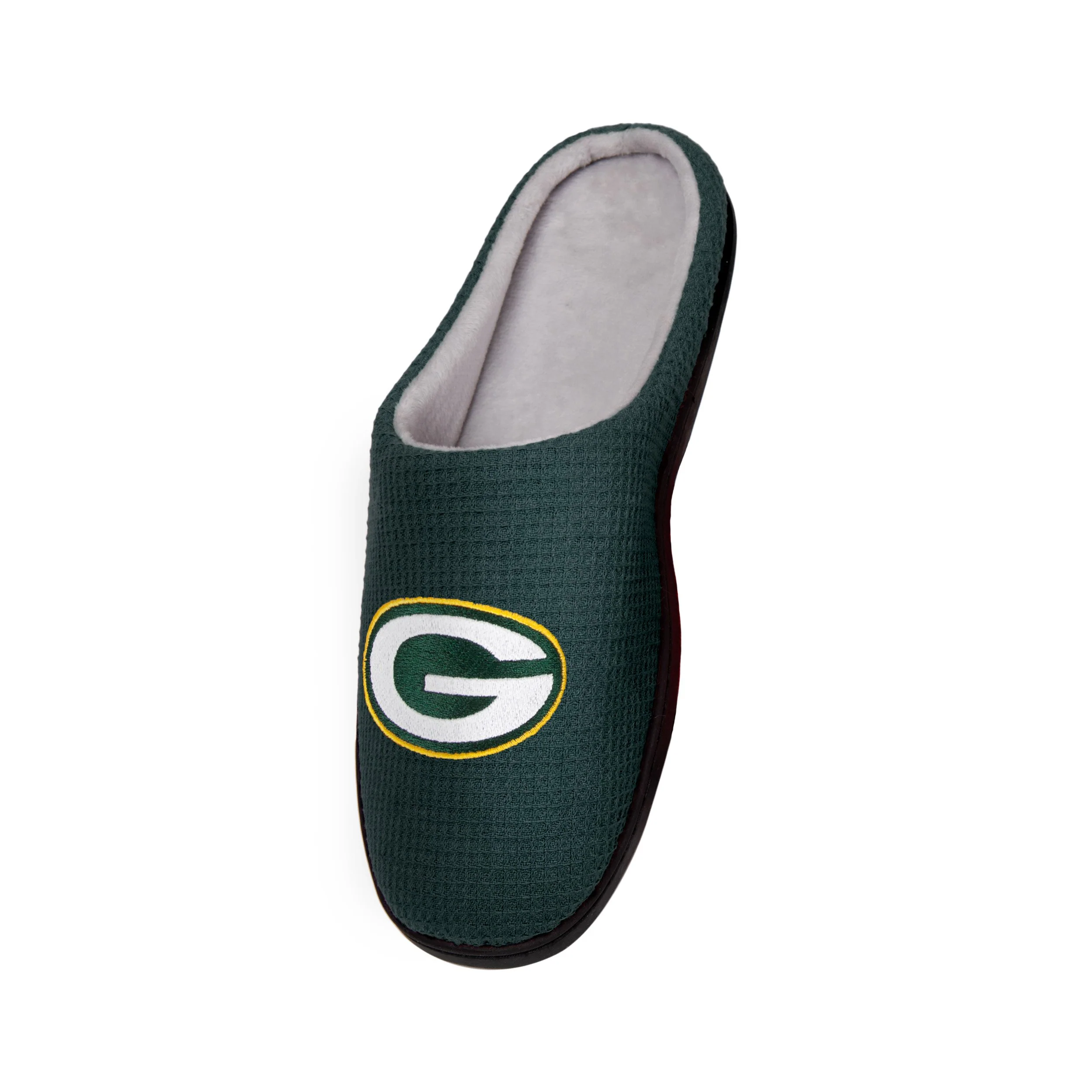 Green Bay Packers NFL Mens Memory Foam Slide Slippers - Image 3