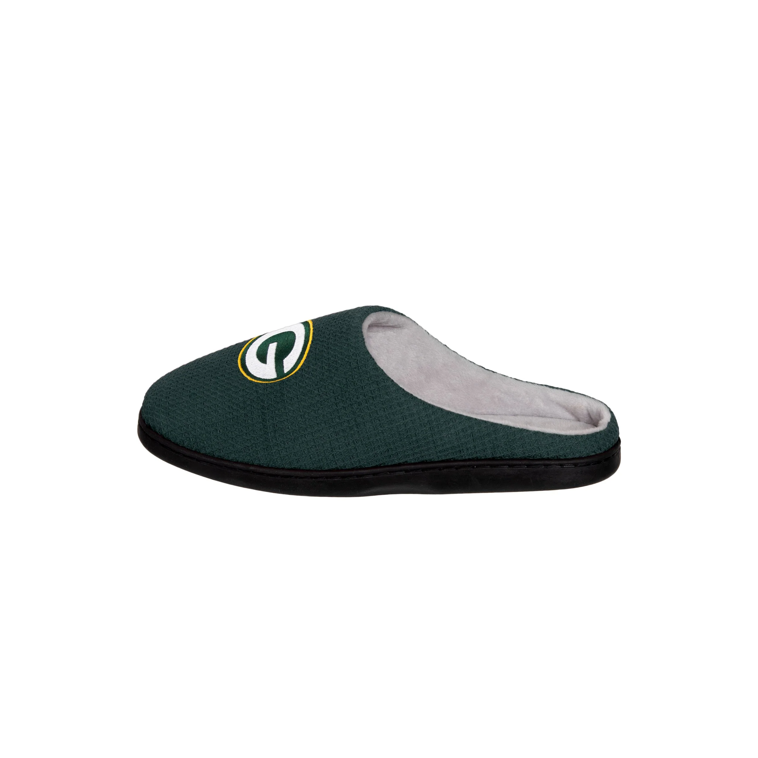 Green Bay Packers NFL Mens Memory Foam Slide Slippers - Image 4