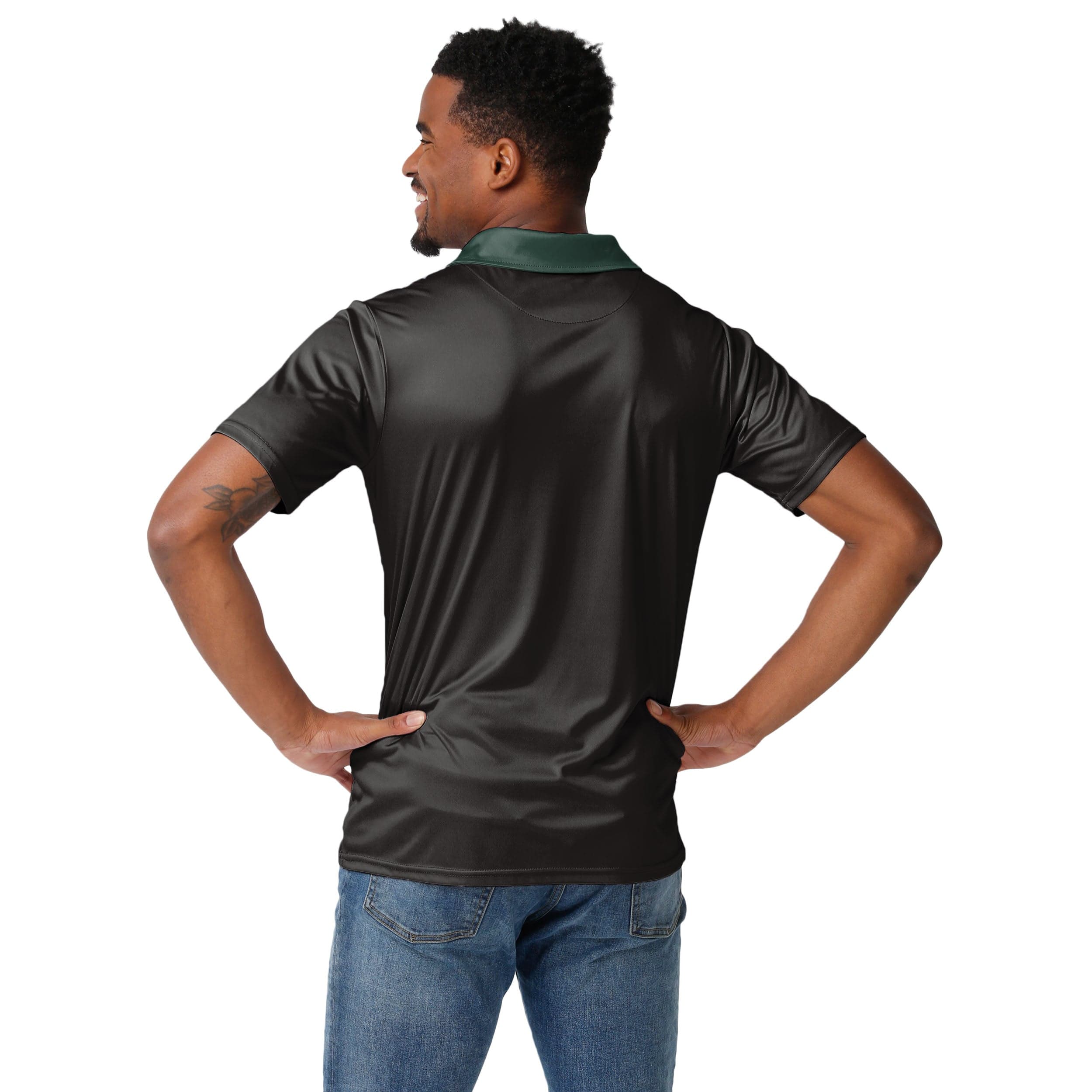 Green Bay Packers NFL Mens Nightcap Polyester Polo - Image 3