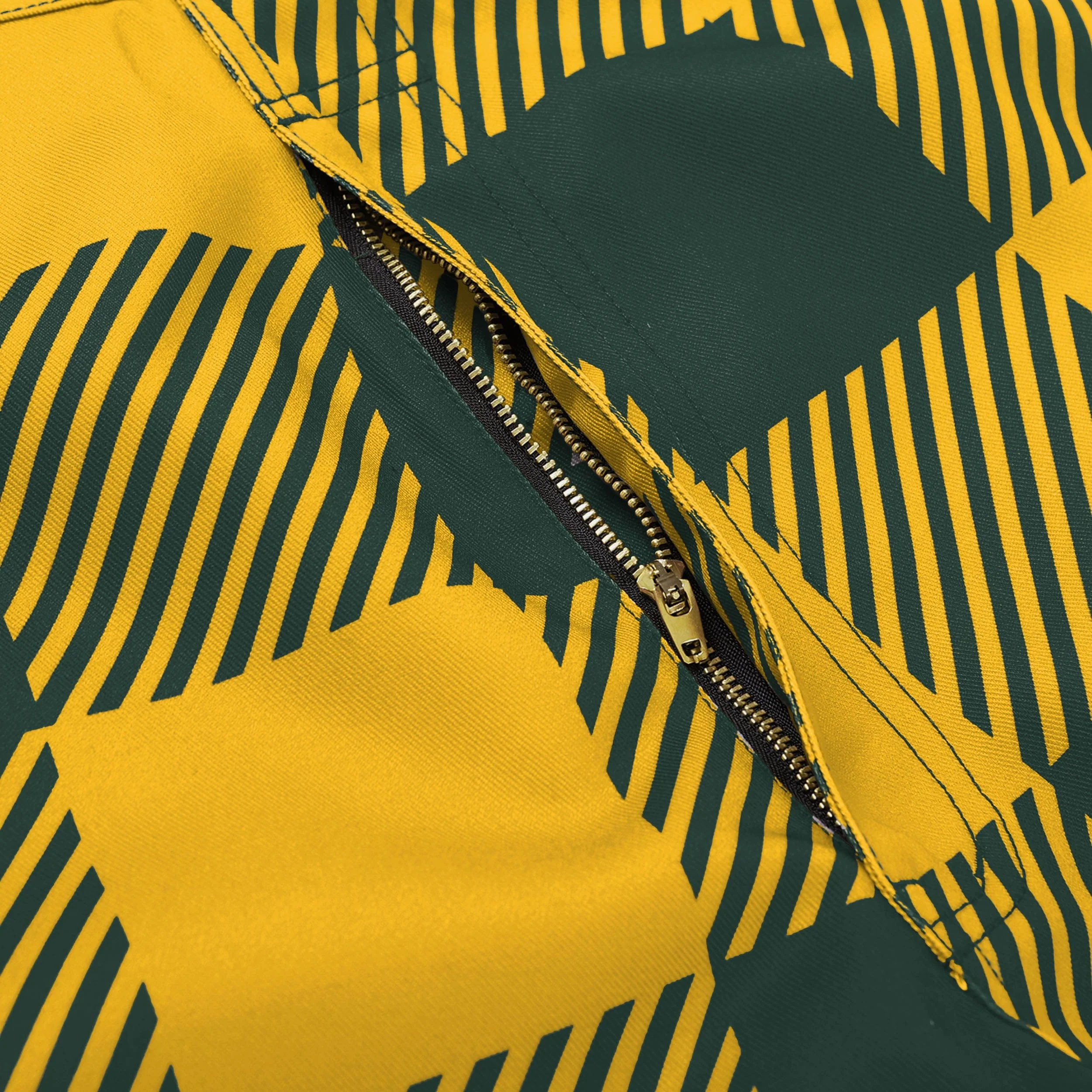 Green Bay Packers NFL Mens Plaid Bib Overalls - Image 6