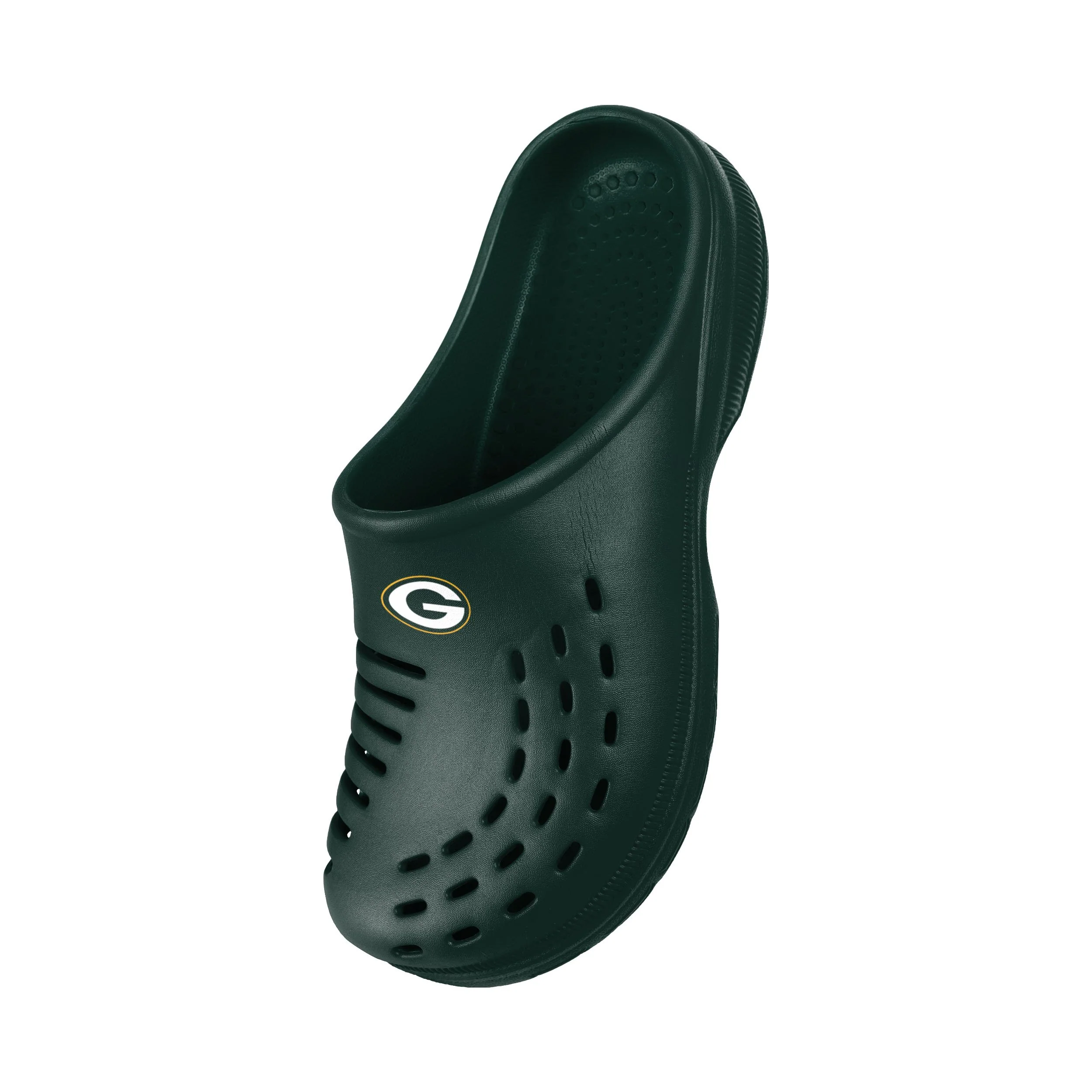 Green Bay Packers NFL Mens Solid Clog - Image 3