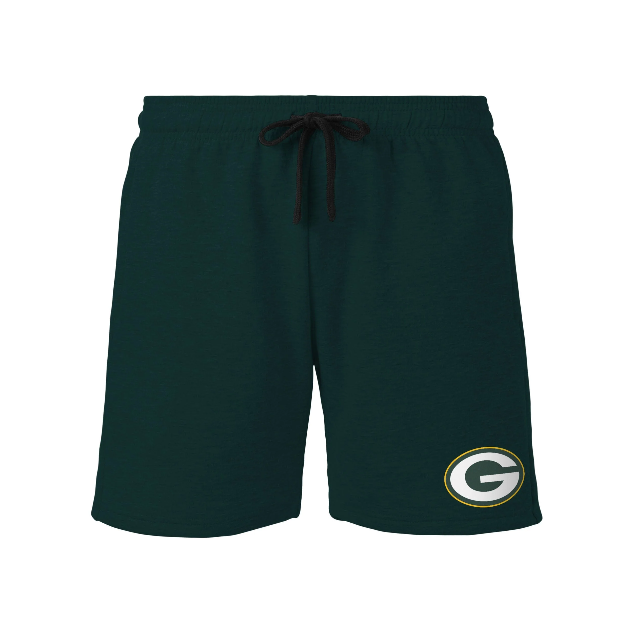 Green Bay Packers NFL Mens Solid Fleece Shorts - Image 4