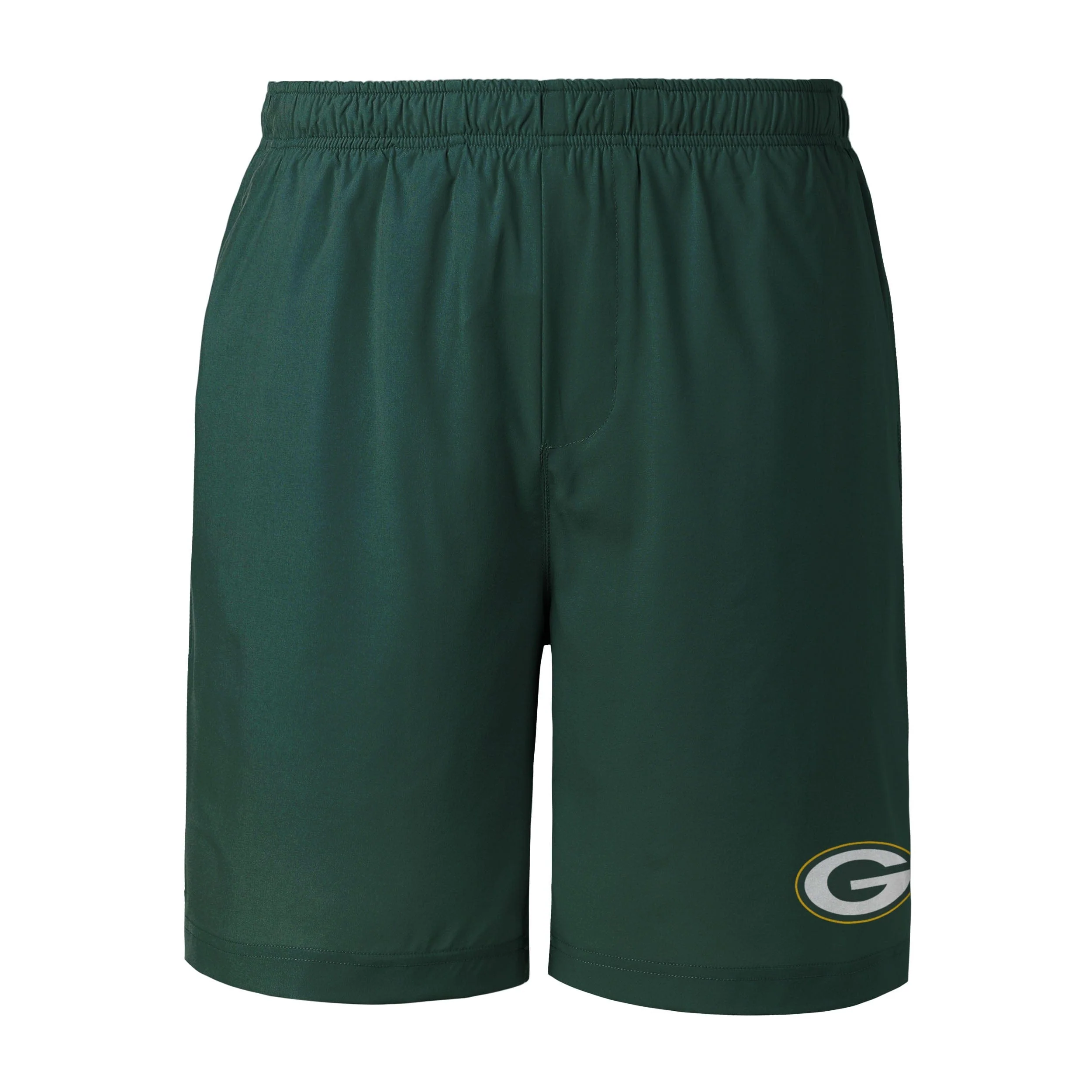 Green Bay Packers NFL Mens Solid Woven Shorts