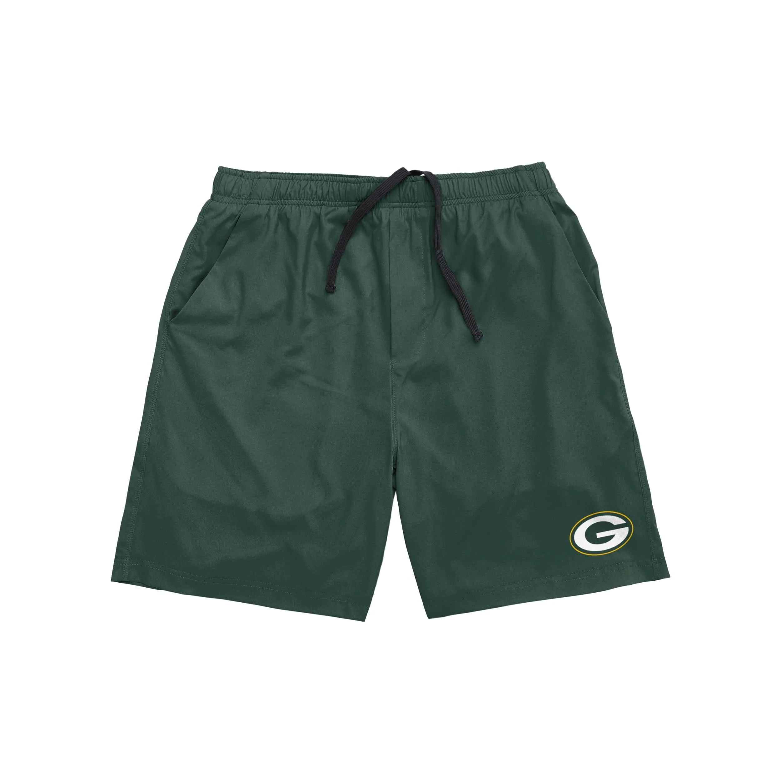 Green Bay Packers NFL Mens Solid Woven Shorts - Image 4