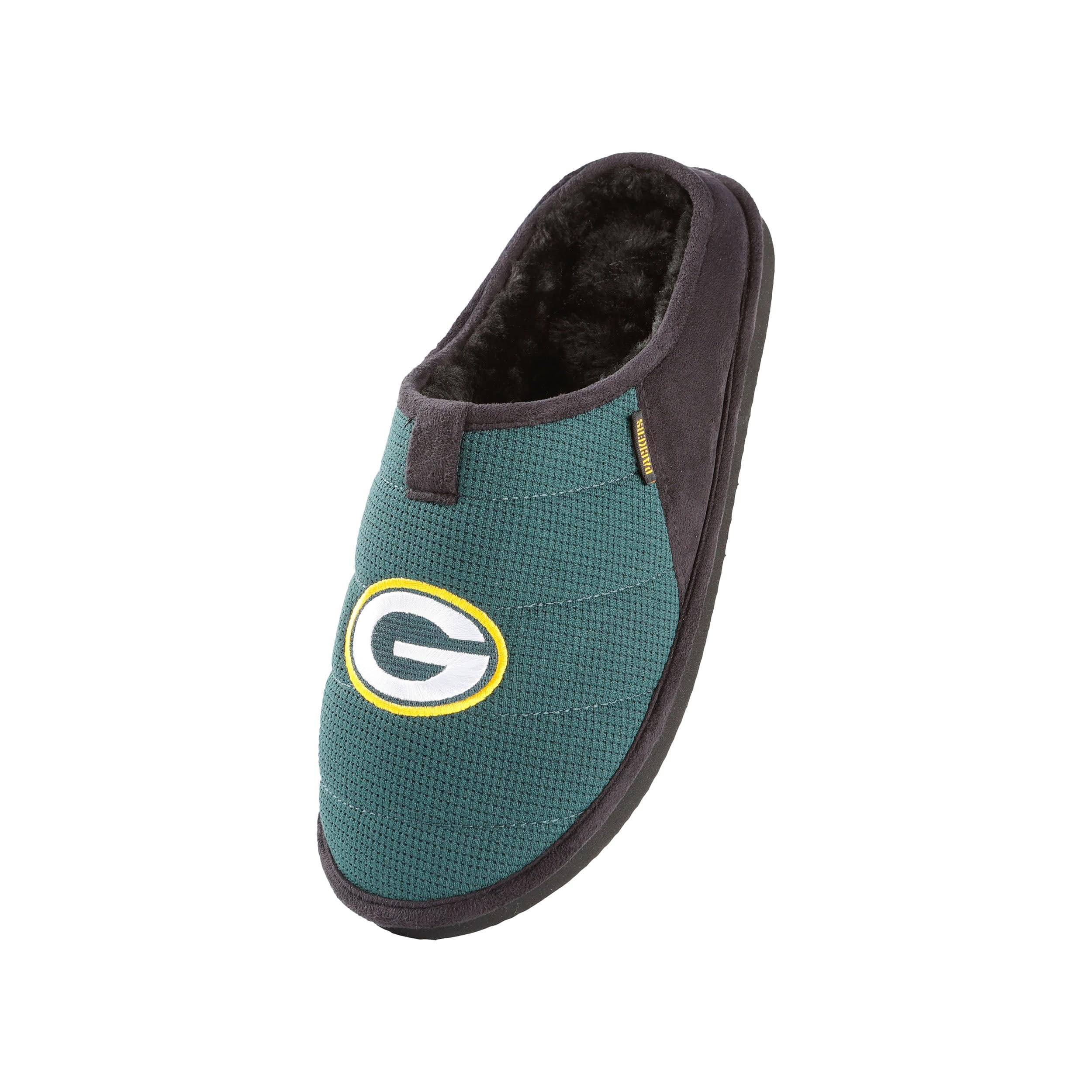 Green Bay Packers NFL Mens Thermal Slipper - Image 2