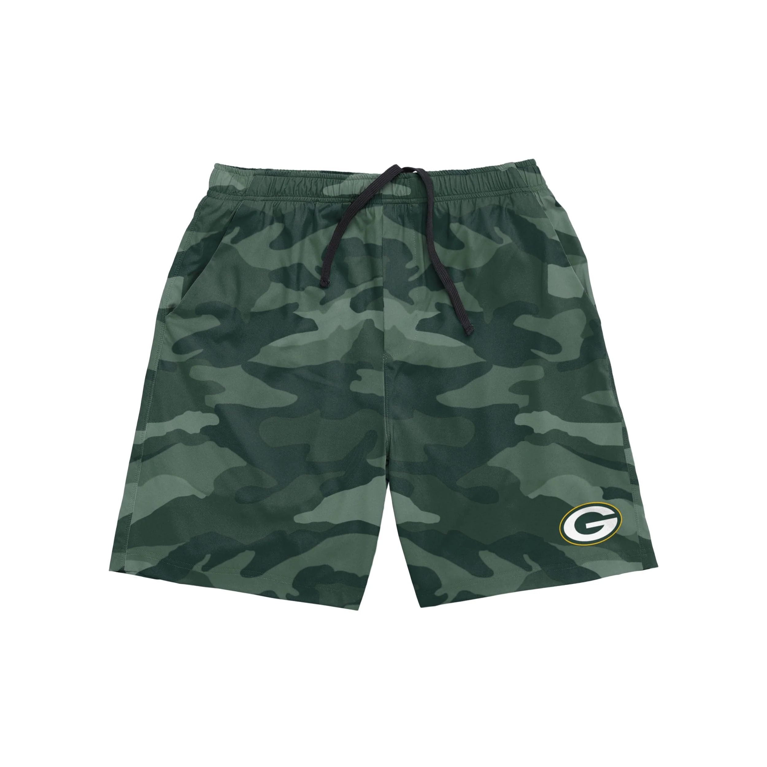Green Bay Packers NFL Mens Tonal Camo Woven Shorts - Image 4