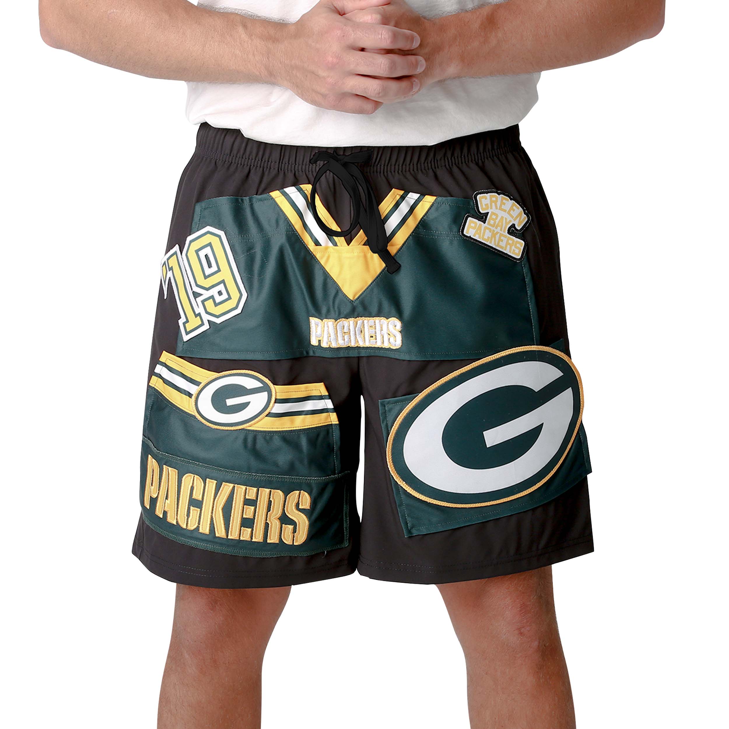 Green Bay Packers NFL Mens Ultimate Uniform Shorts - Image 2