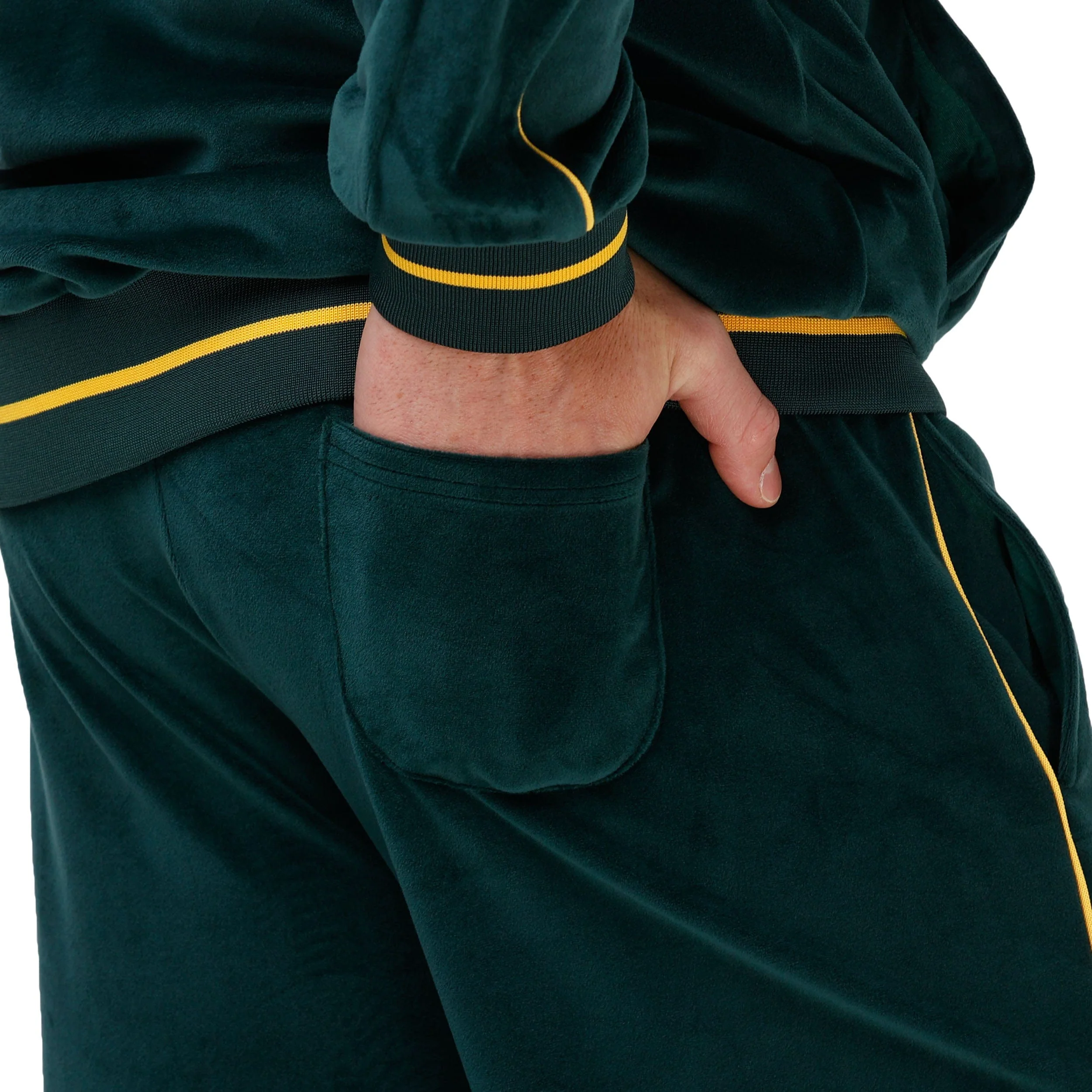 Green Bay Packers NFL Mens Velour Pants - Image 4