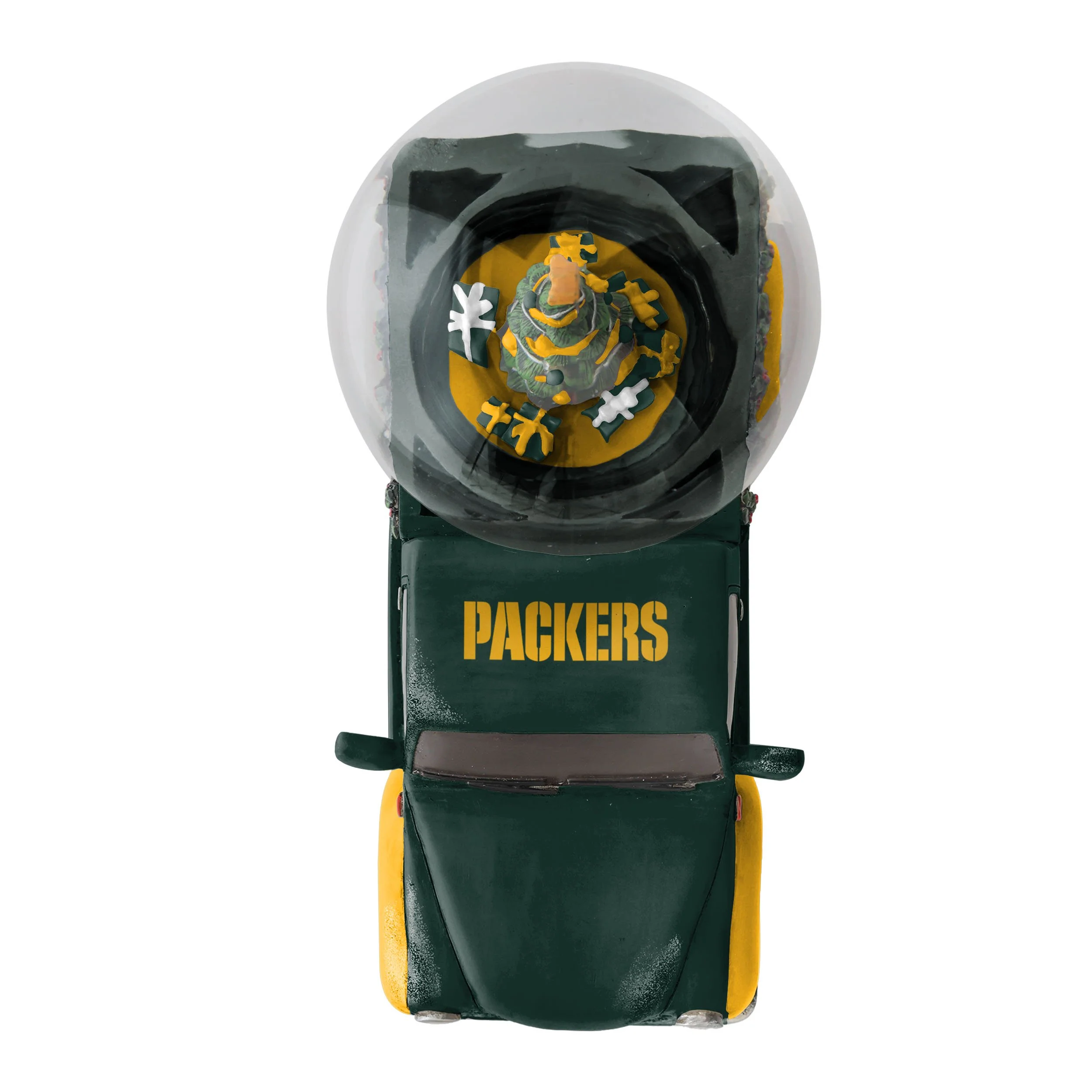 Green Bay Packers NFL Pickup Truck Snow Globe - Image 3