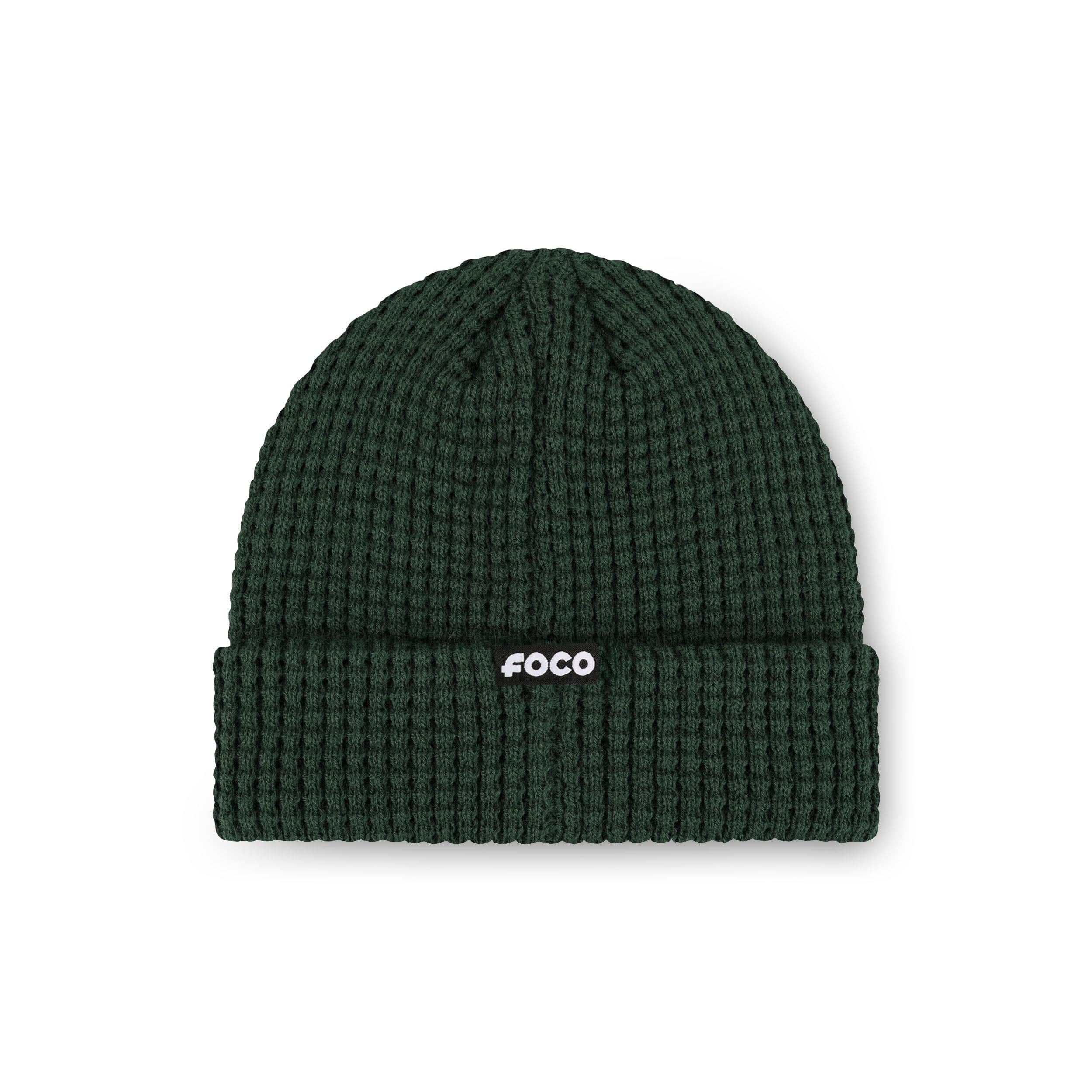 Green Bay Packers NFL Primary Logo Waffle Beanie - Image 2