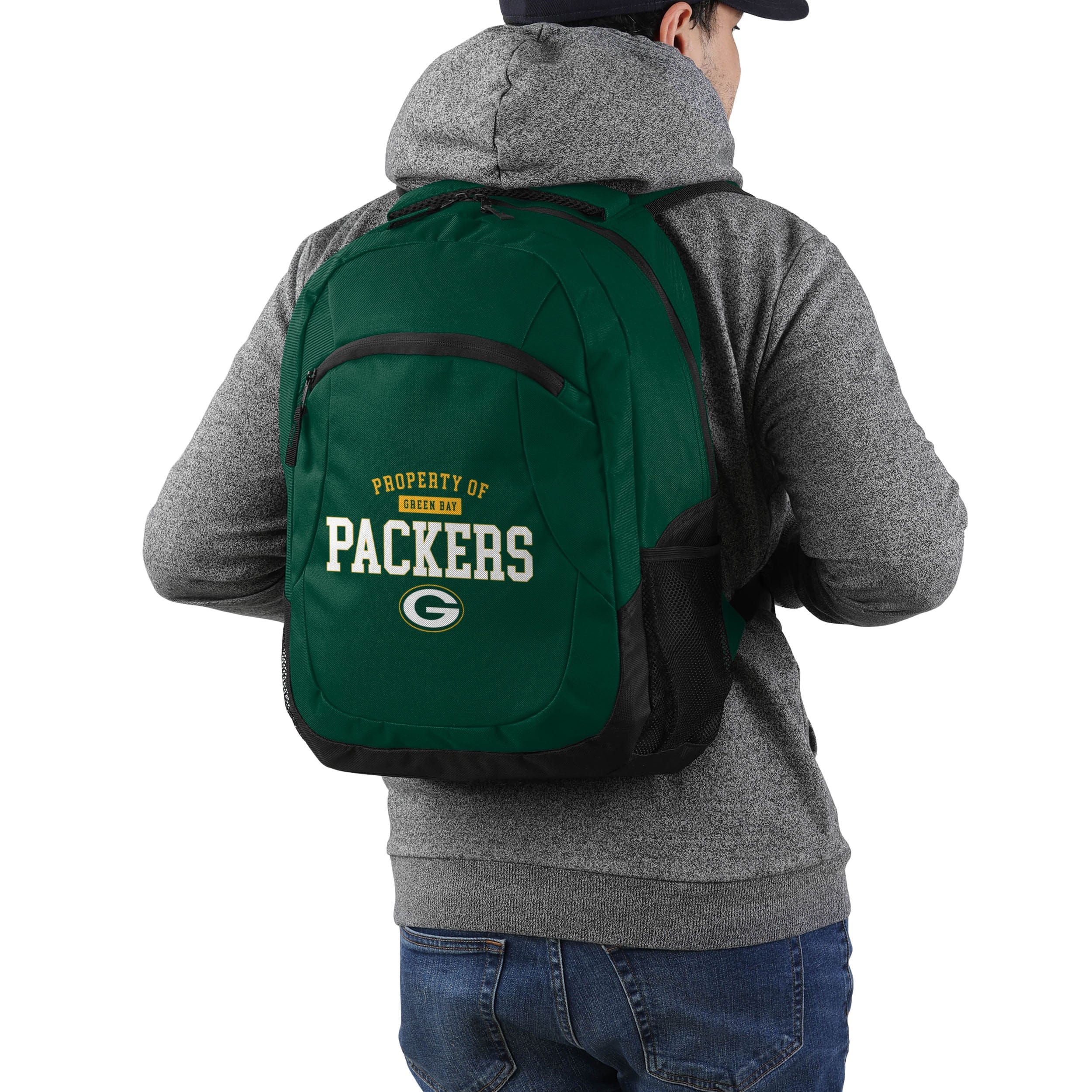 Green Bay Packers NFL Property Of Action Backpack - Image 5
