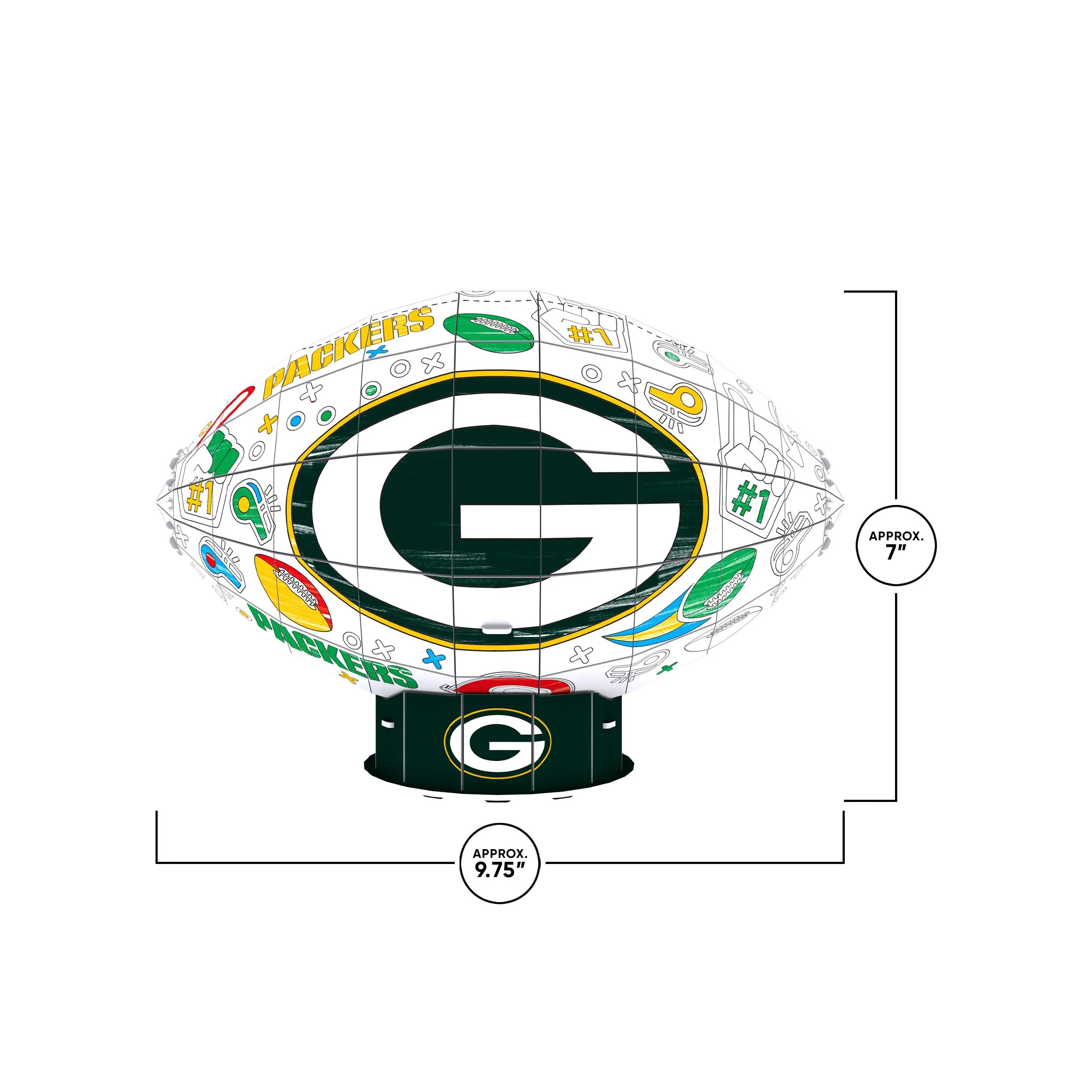 Green Bay Packers NFL PZLZ Craft Kit - Image 5