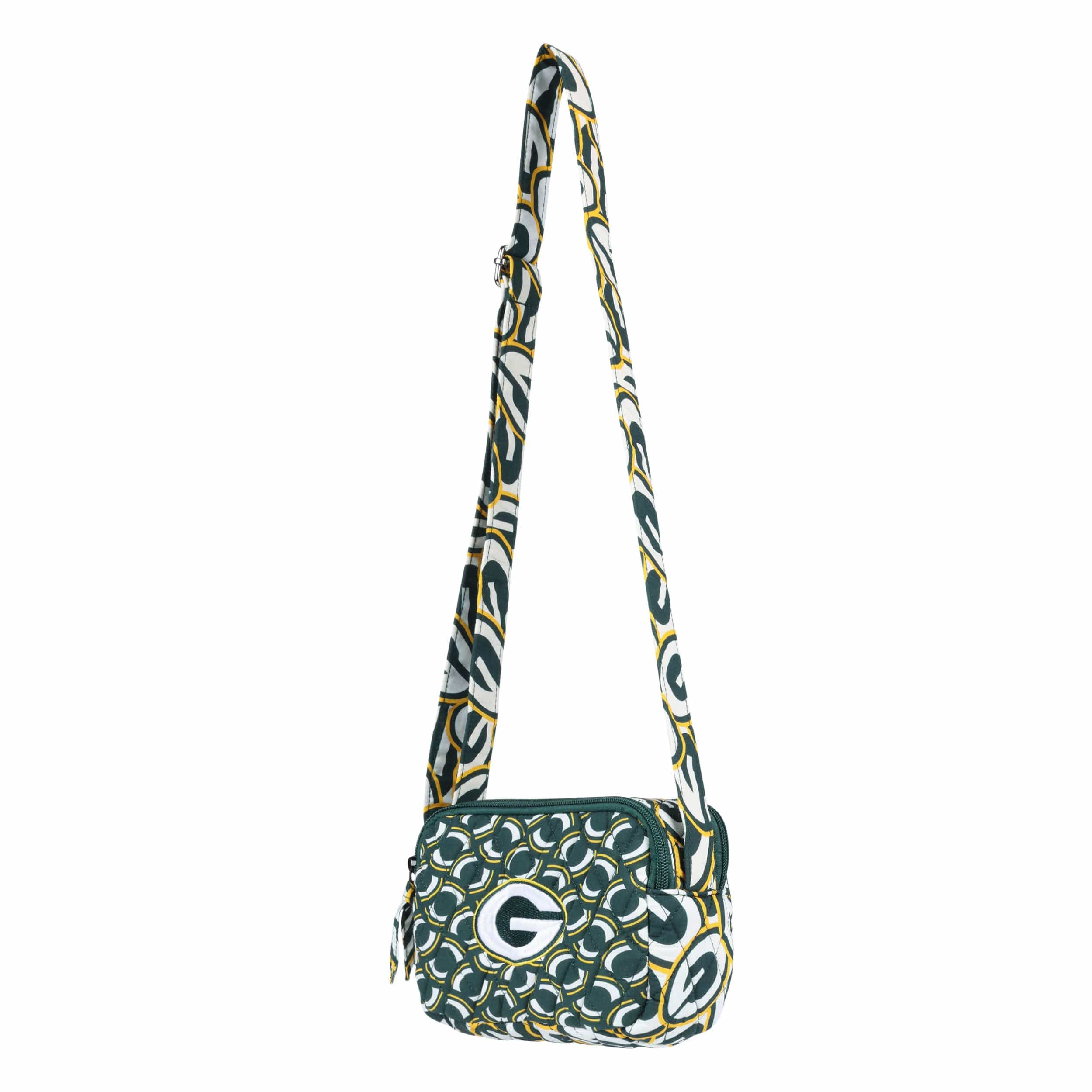 Green Bay Packers NFL Quilted Crossbody Bag - Image 3