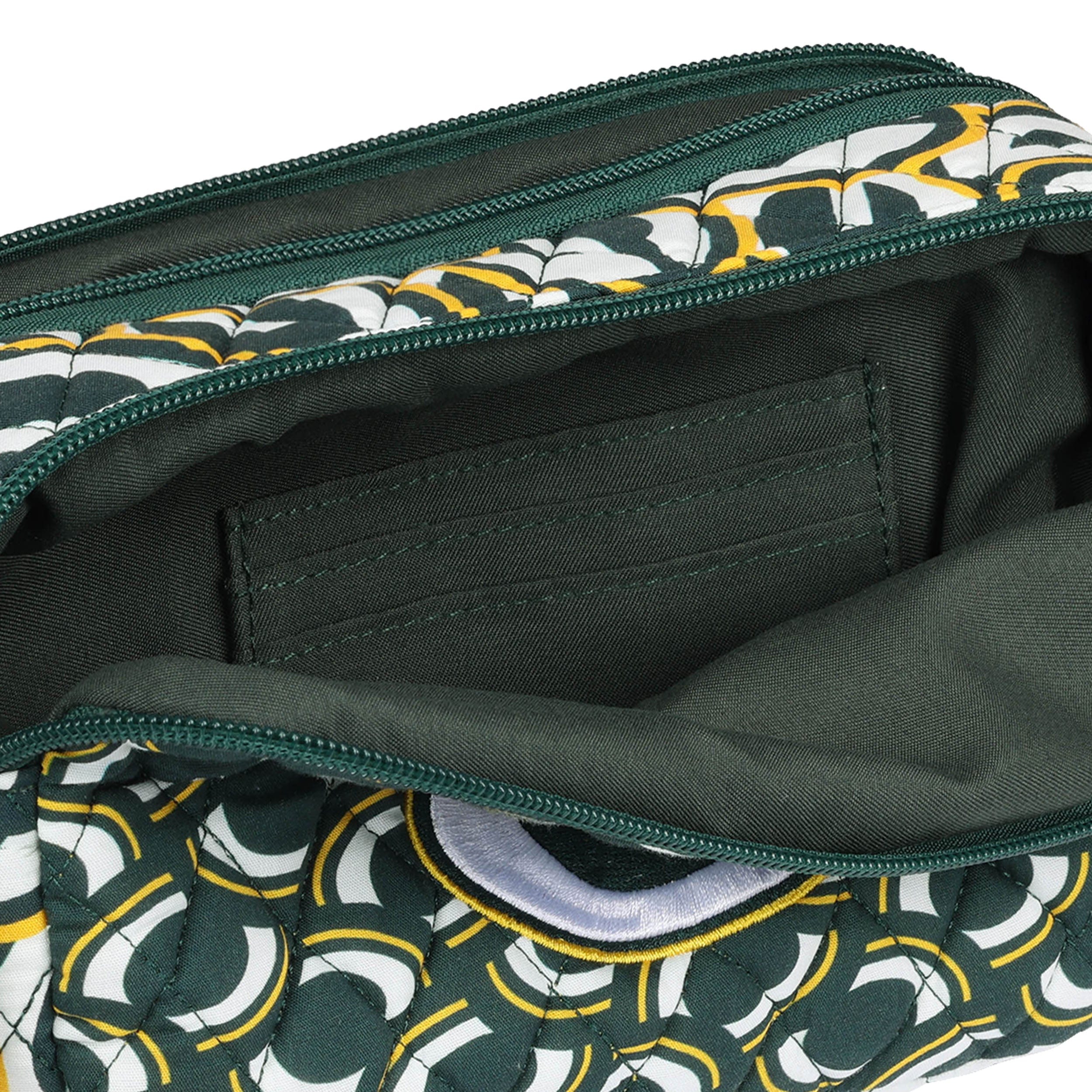Green Bay Packers NFL Quilted Crossbody Bag - Image 4