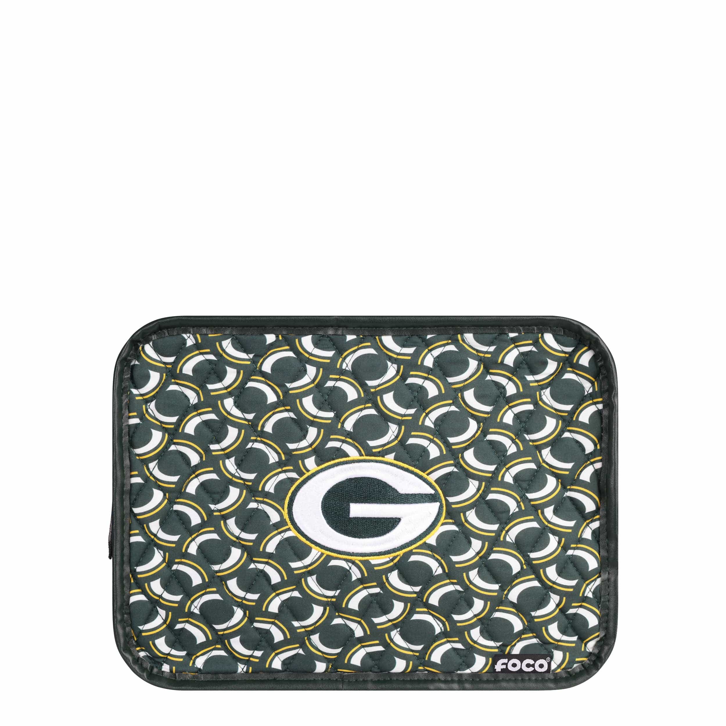 Green Bay Packers NFL Quilted Printed Cosmetic Bag - Image 5