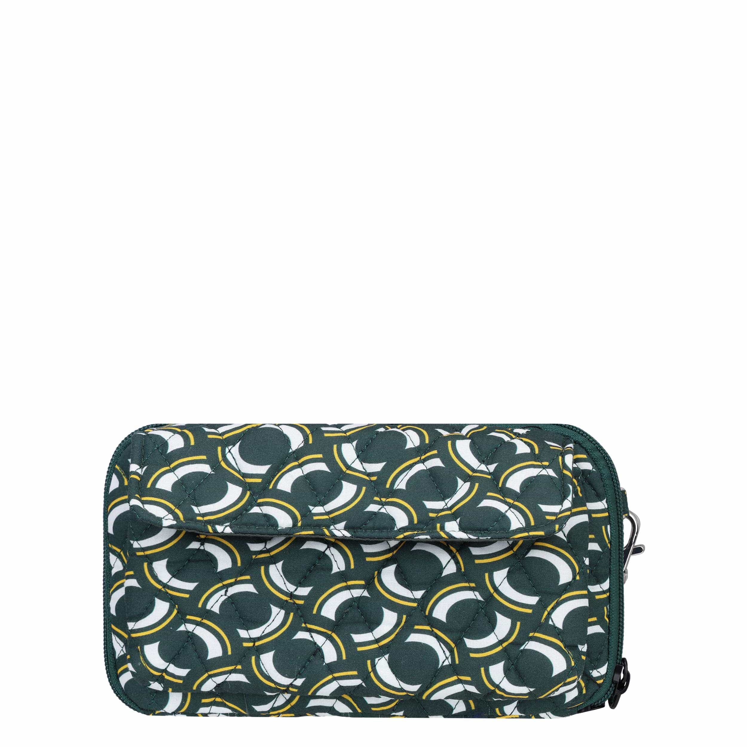Green Bay Packers NFL Quilted Printed Wristlet - Image 3