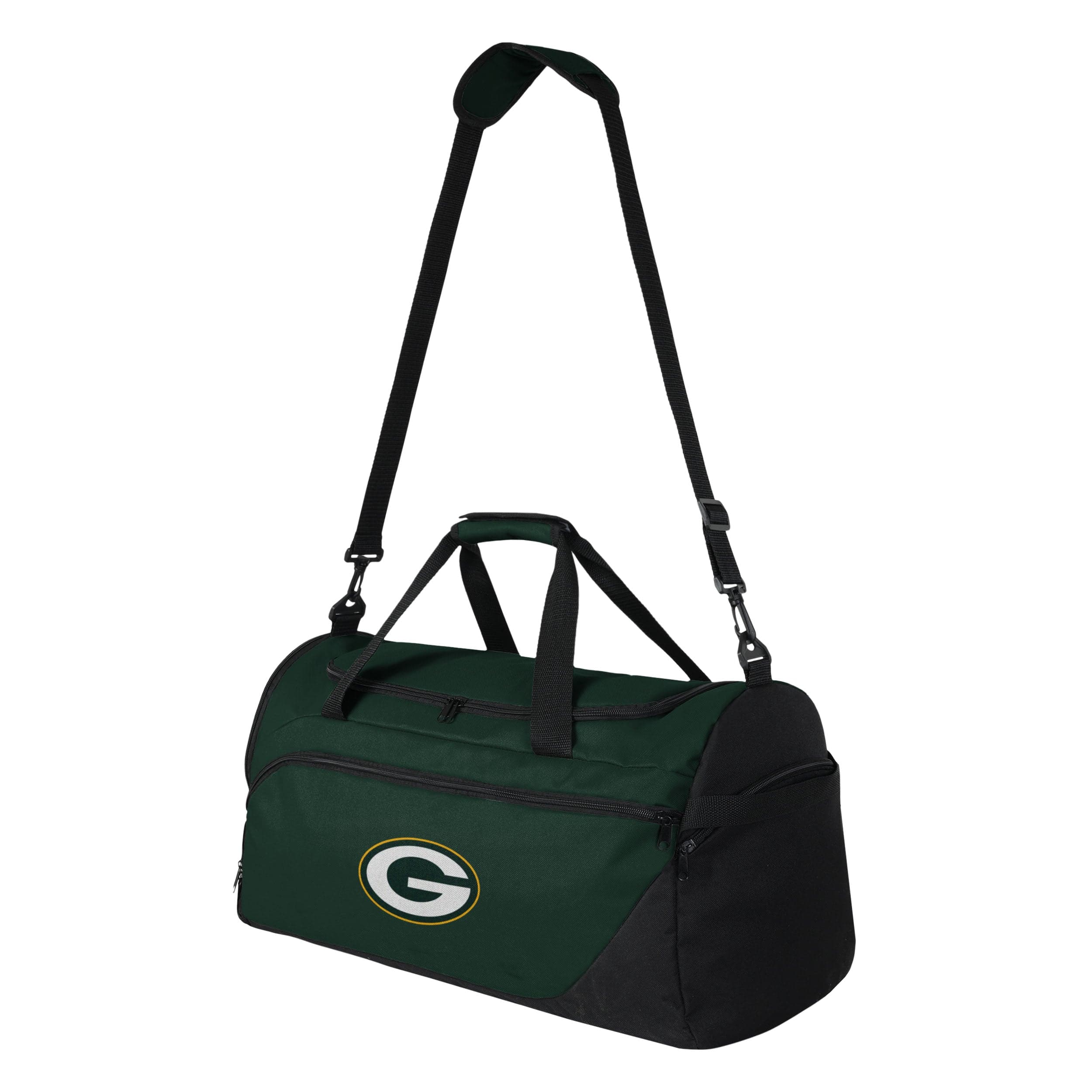 Green Bay Packers NFL Solid Big Logo Duffle Bag - Image 2