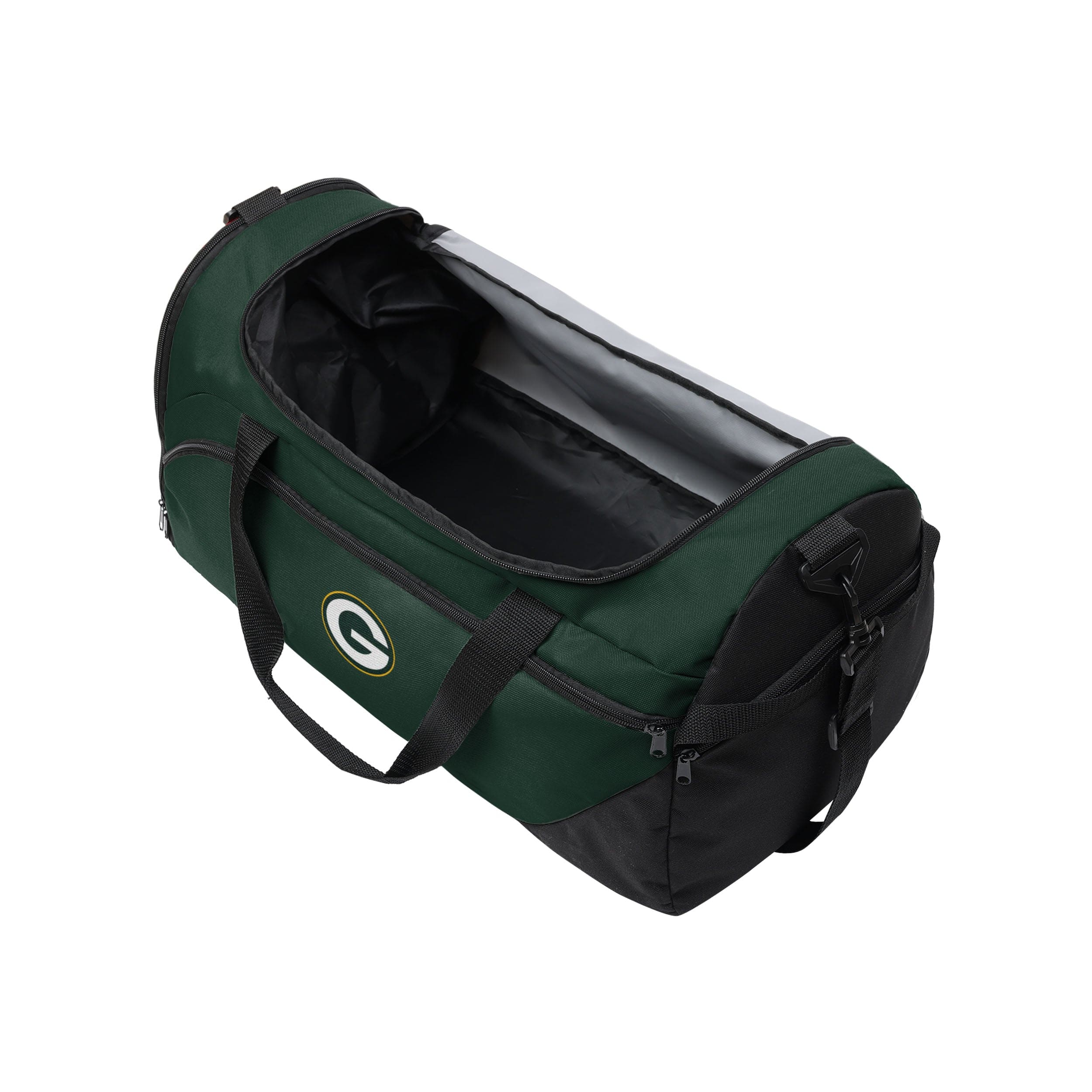 Green Bay Packers NFL Solid Big Logo Duffle Bag - Image 3