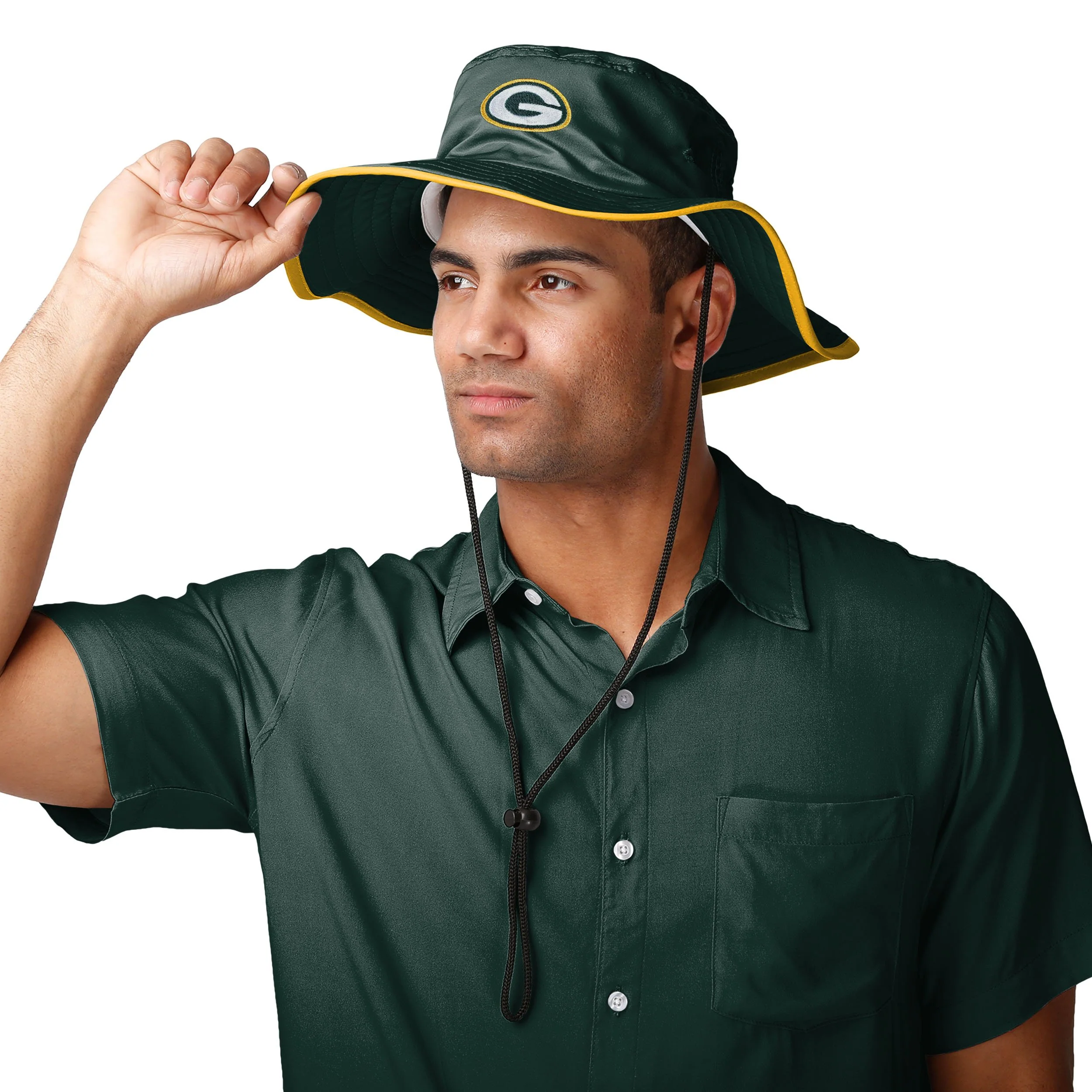 Green Bay Packers NFL Solid Boonie Hat - Image 2