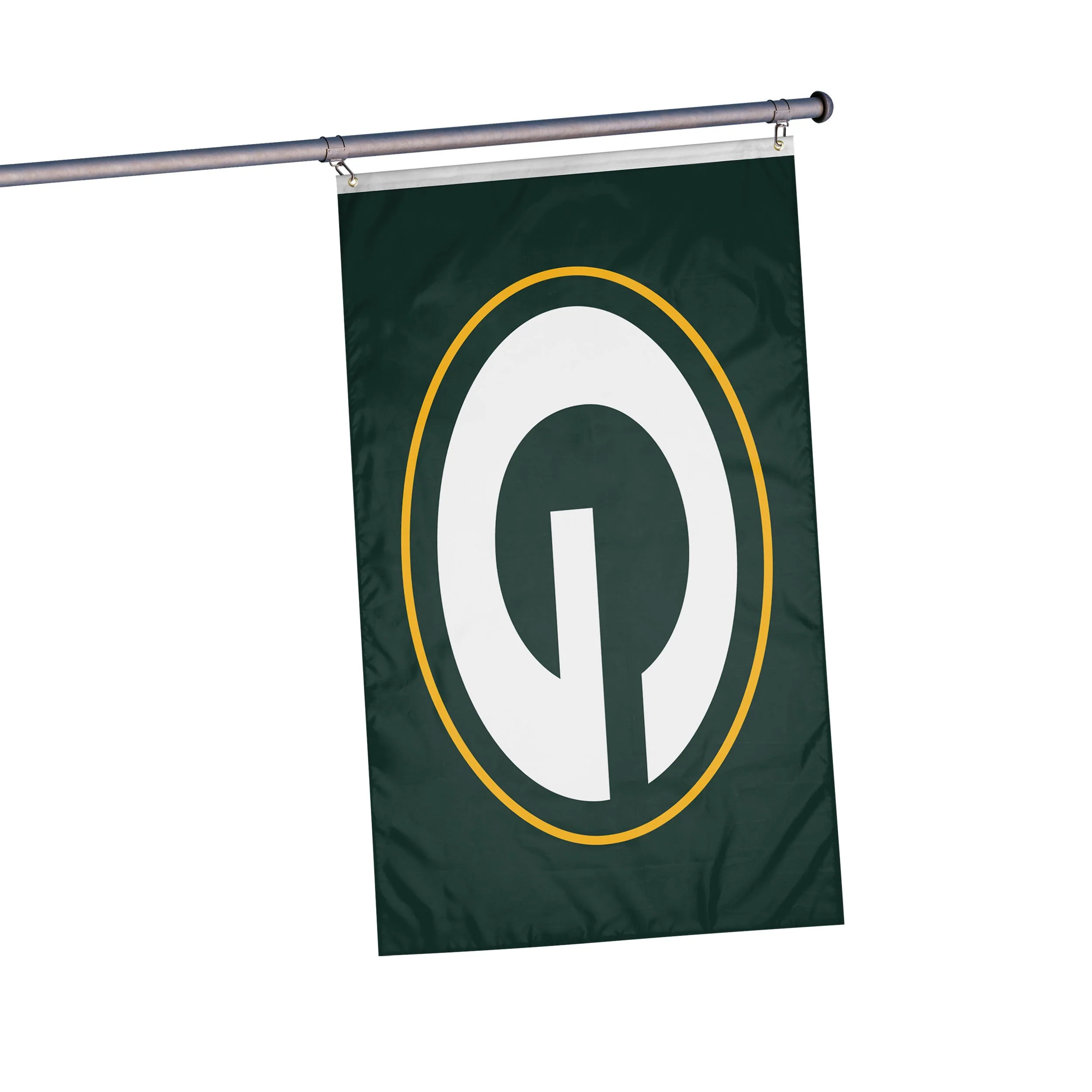 Green Bay Packers NFL Solid Horizontal Flag