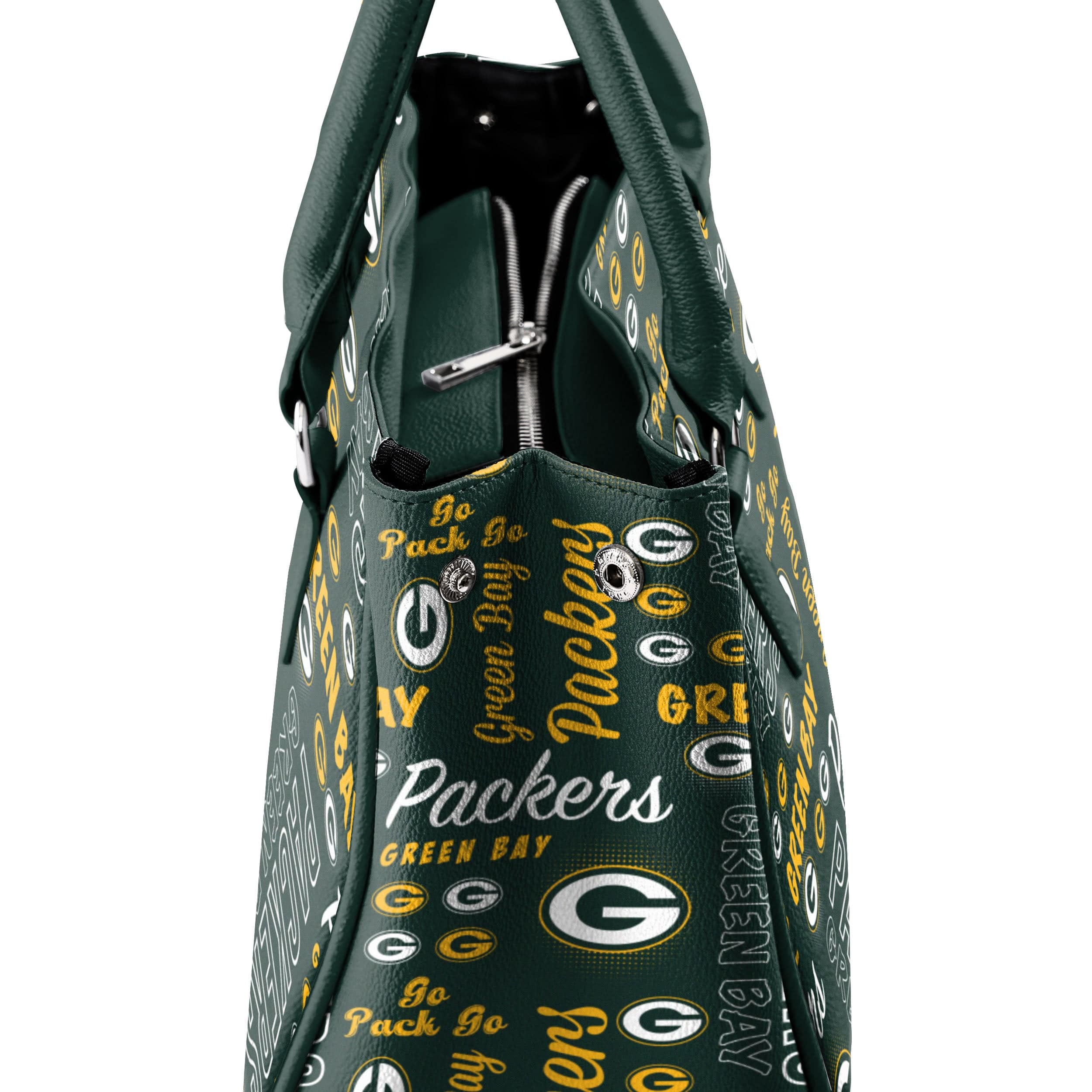 Green Bay Packers NFL Spirited Style Printed Collection Purse - Image 4