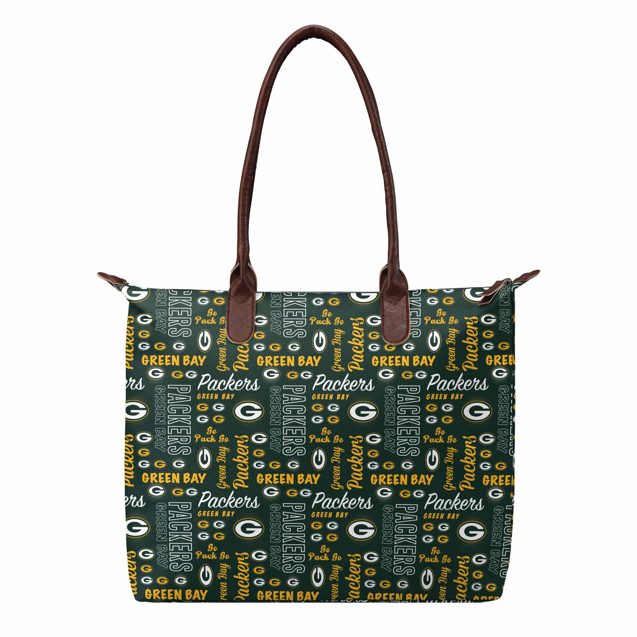 Green Bay Packers NFL Spirited Style Printed Collection Tote Bag