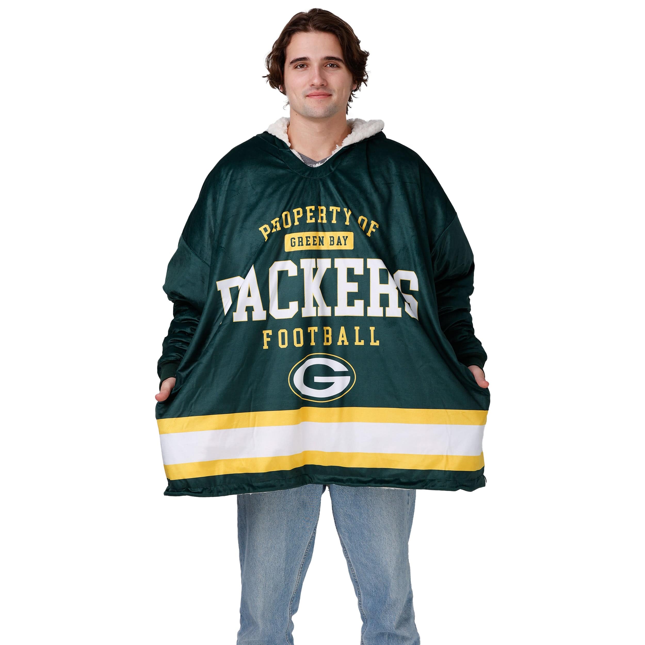 Green Bay Packers NFL Team Color Property Of Hoodeez - Image 3