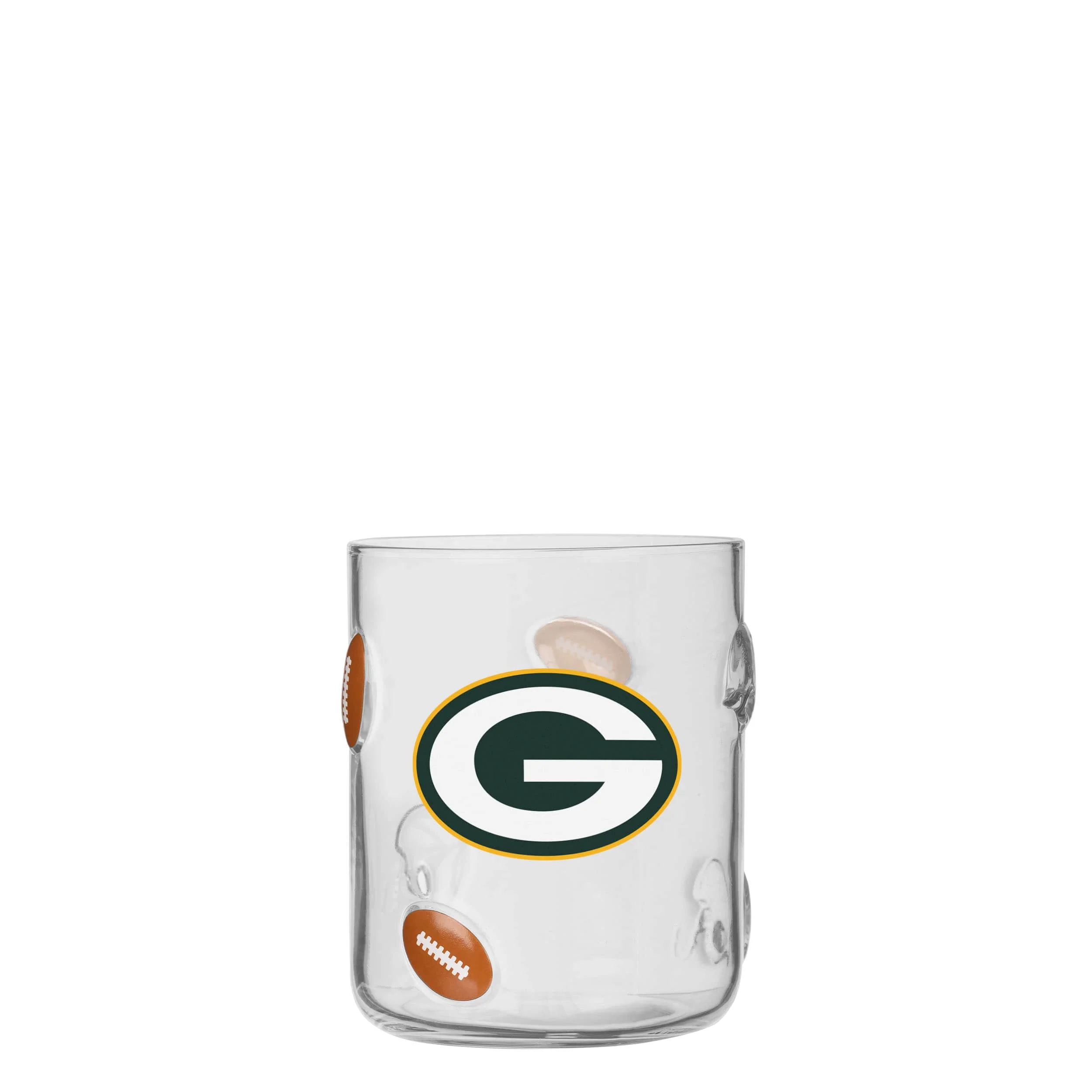 Green Bay Packers NFL Team Logo 17 oz Glass Cup (PREORDER - SHIPS MID JUNE)