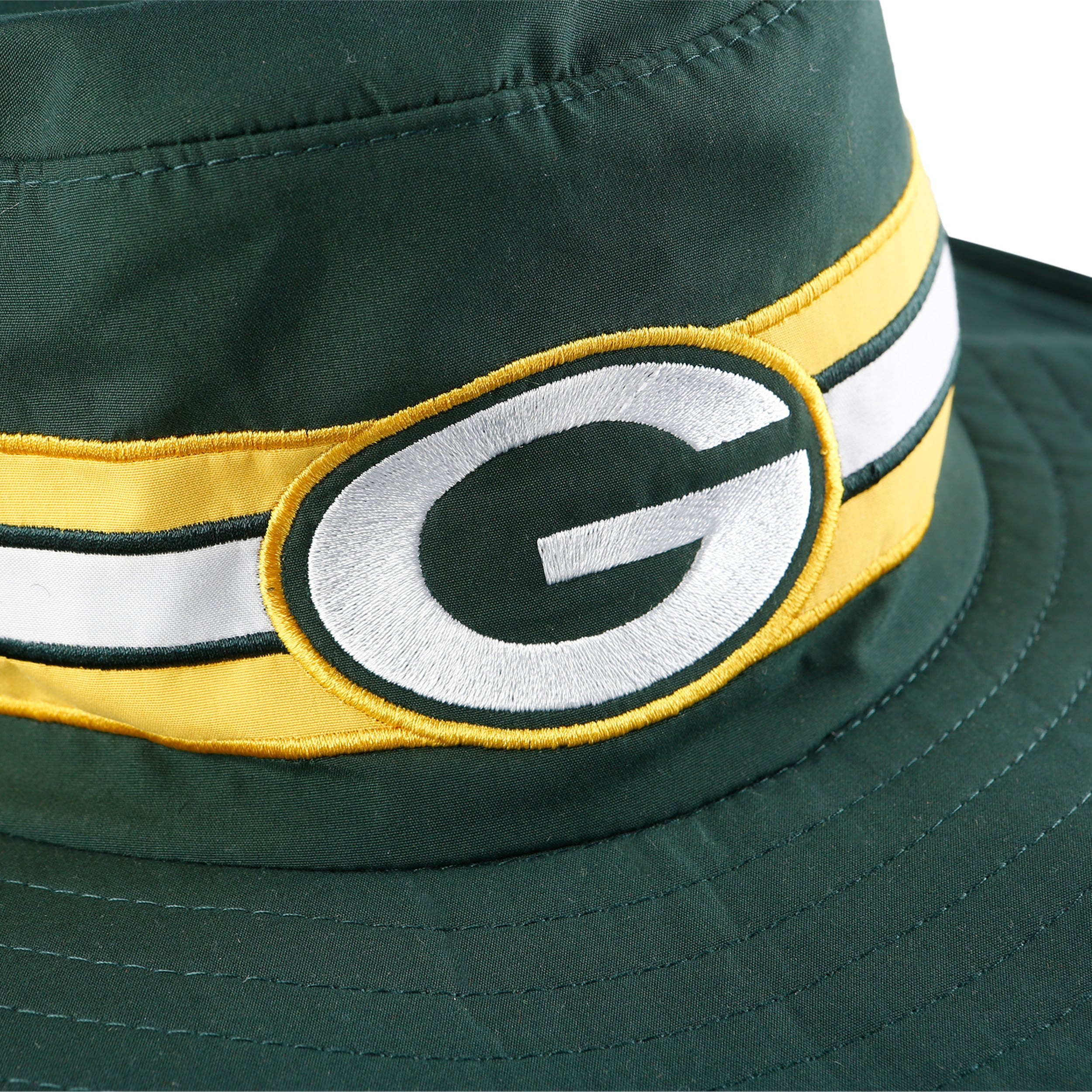 Green Bay Packers NFL Team Stripe Boonie Hat - Image 3