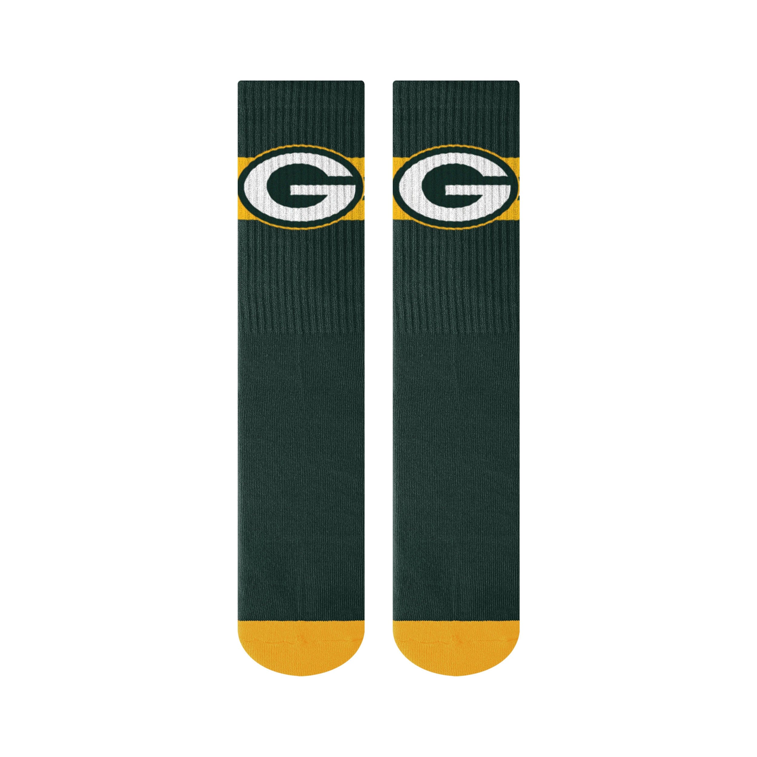 Green Bay Packers NFL Team Stripe Crew Socks - Image 4