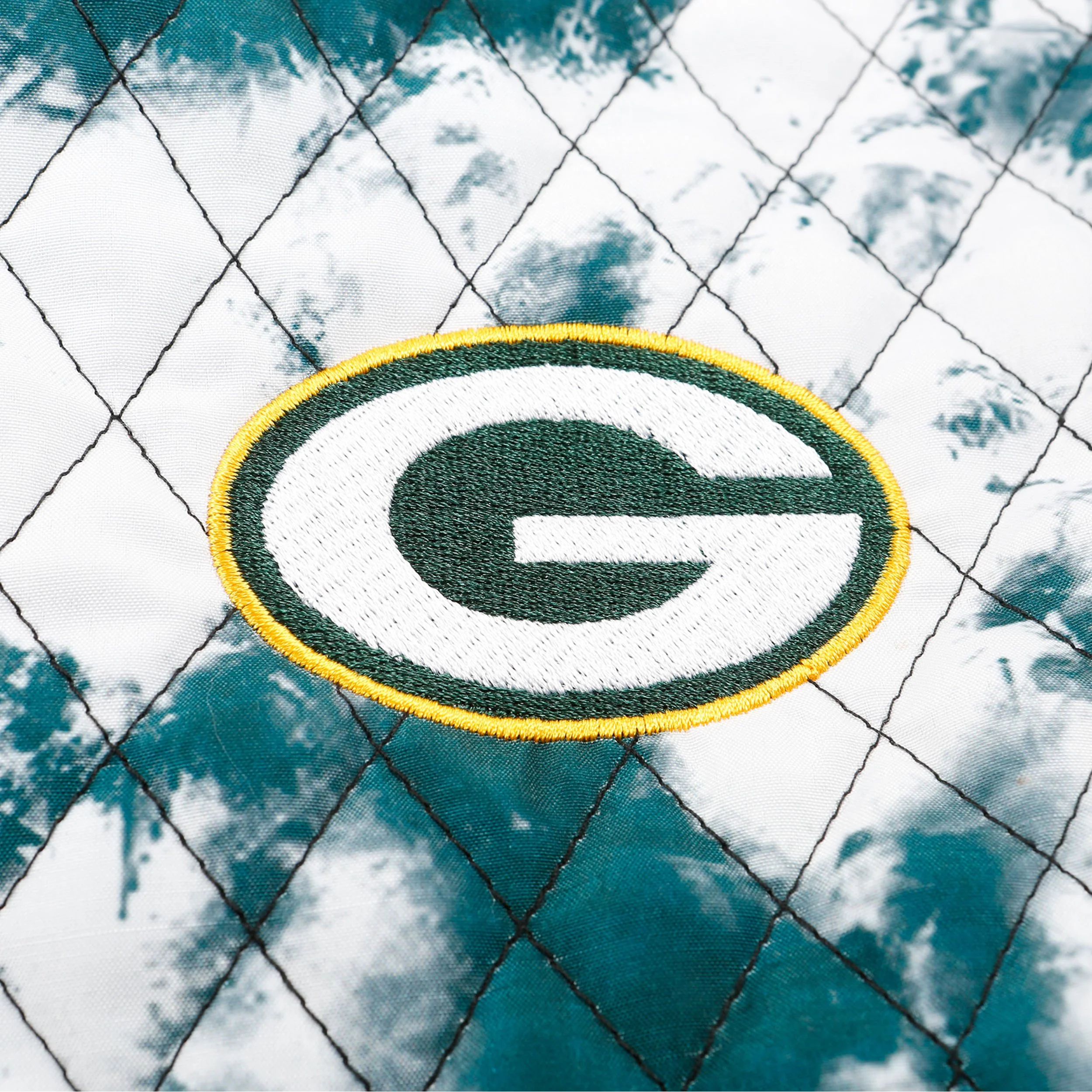 Green Bay Packers NFL Tie-Dye Takeaway Duffle Bag - Image 3