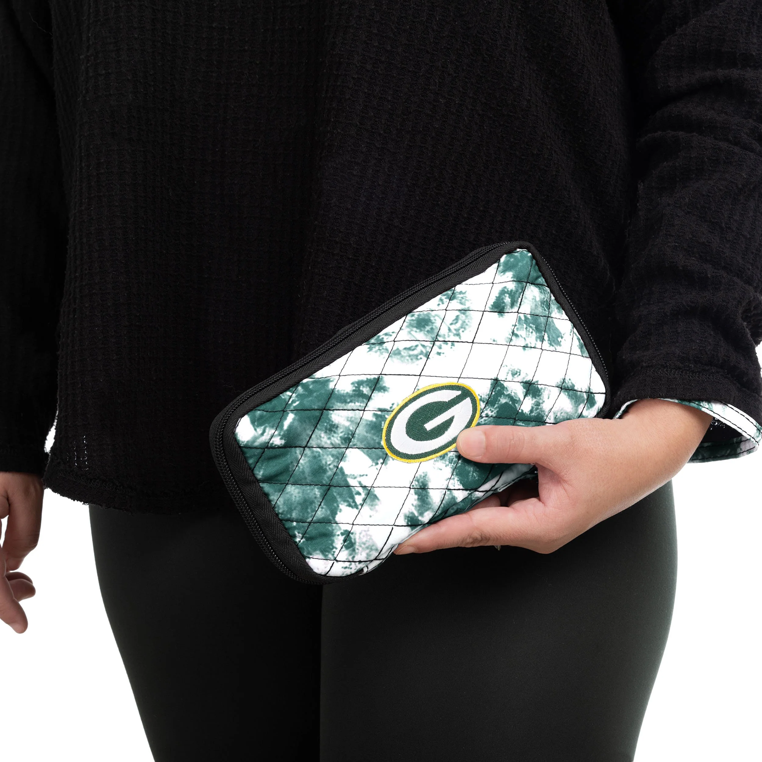 Green Bay Packers NFL Tie-Dye Takeaway ID Case - Image 5