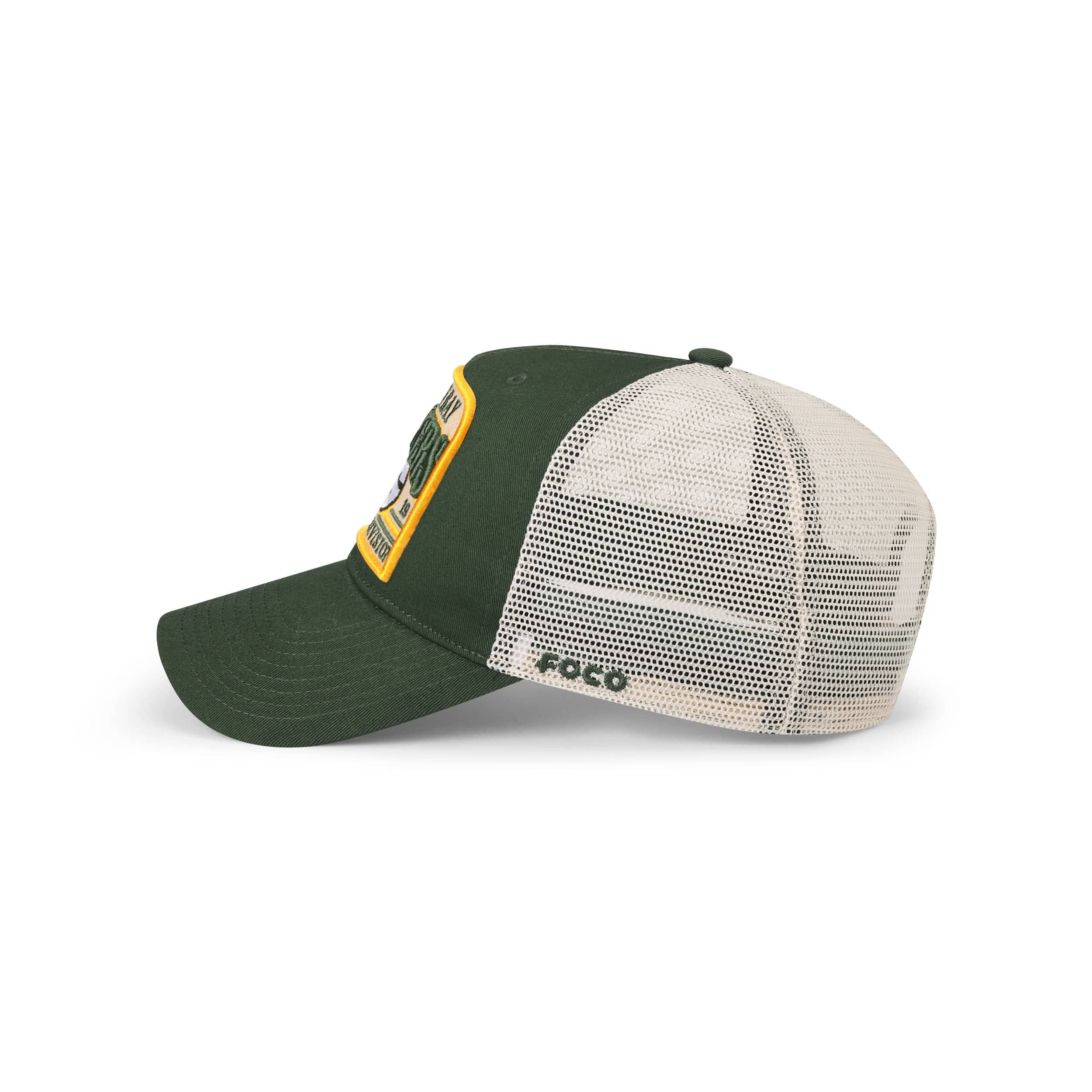 Green Bay Packers NFL Truckstop Patch Trucker RF Cap - Image 2
